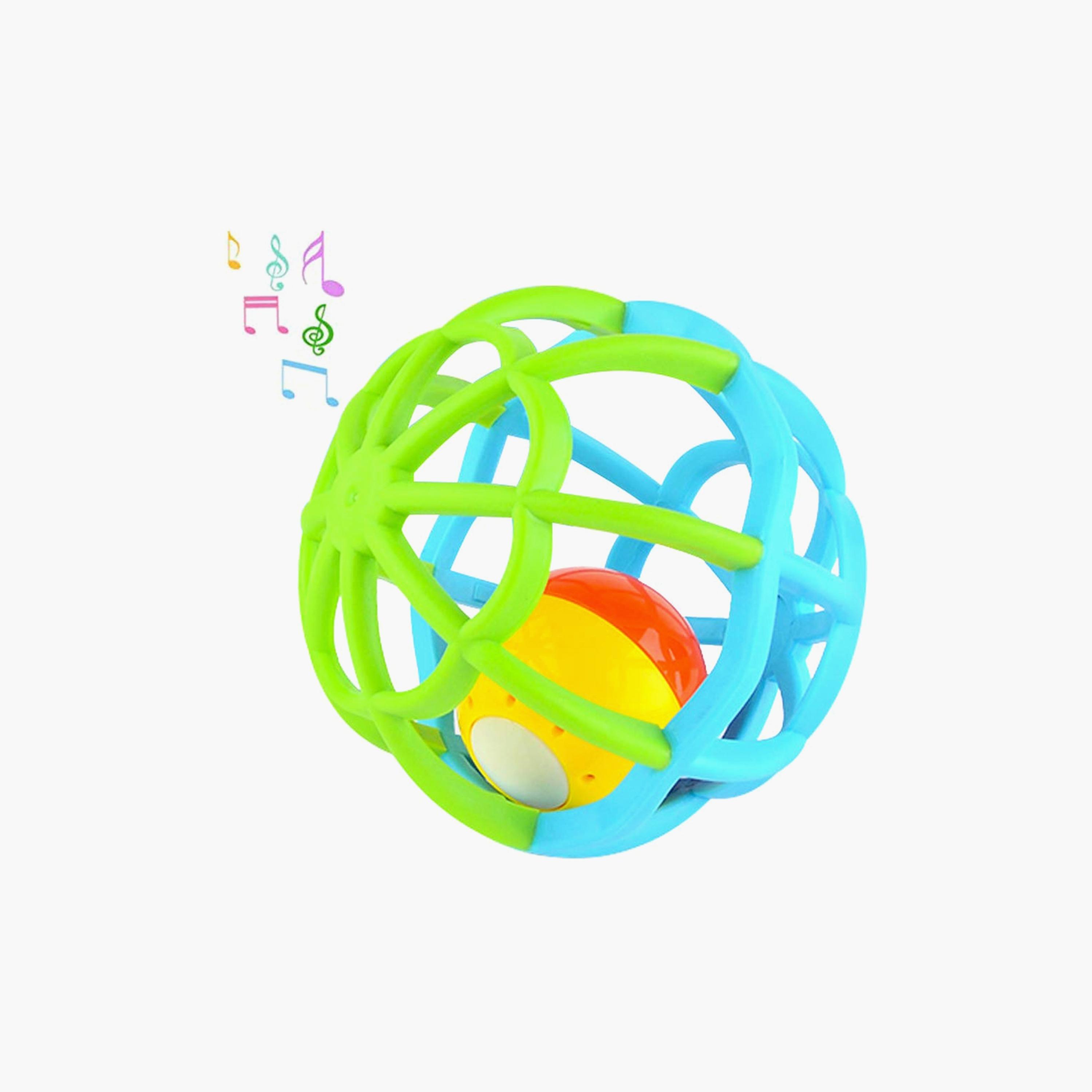 Goodway Colorful Activity Soft Rattle Ball-toys-babyandtoddlertoys-rattlesandteethers-image-1