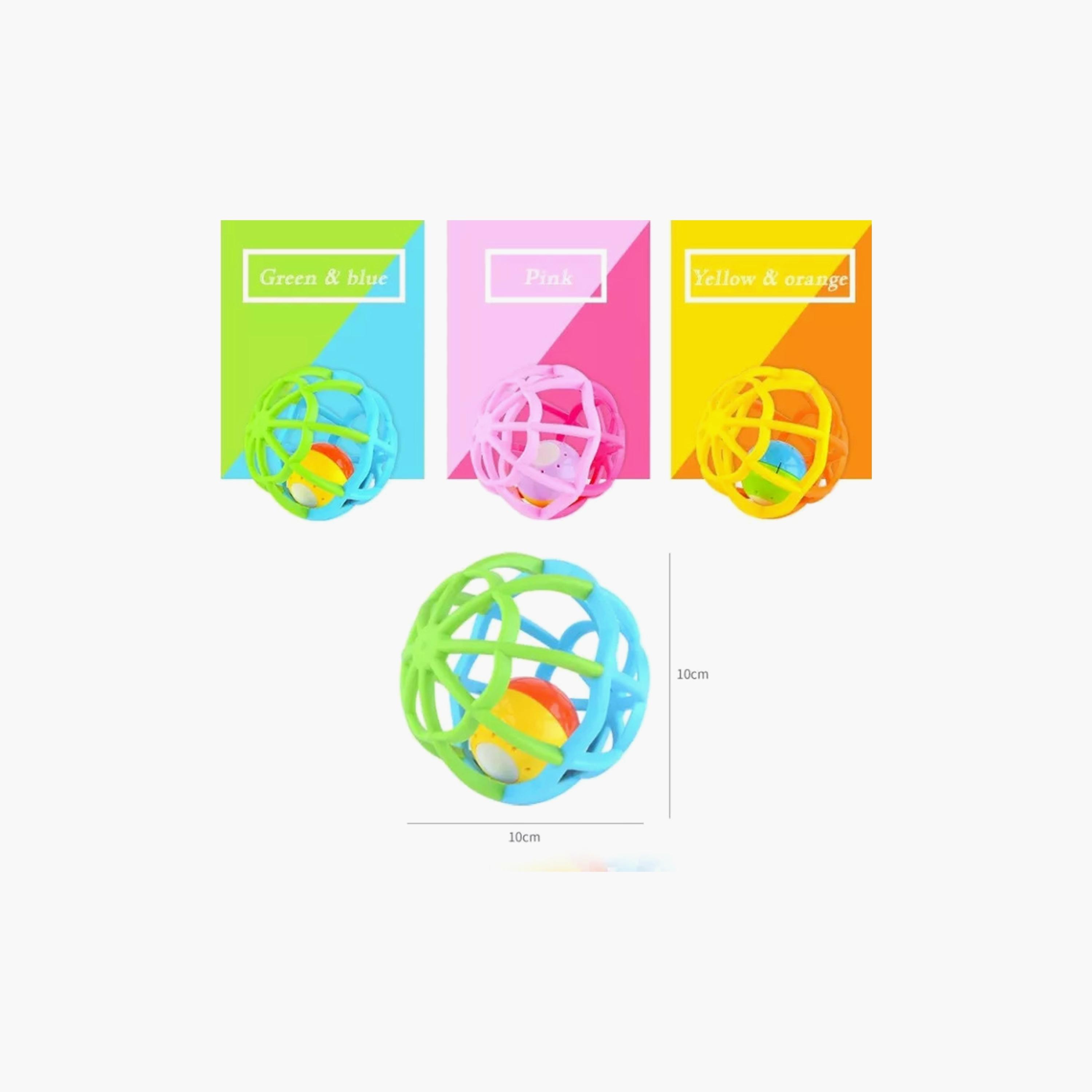 Goodway Colorful Activity Soft Rattle Ball-toys-babyandtoddlertoys-rattlesandteethers-image-3