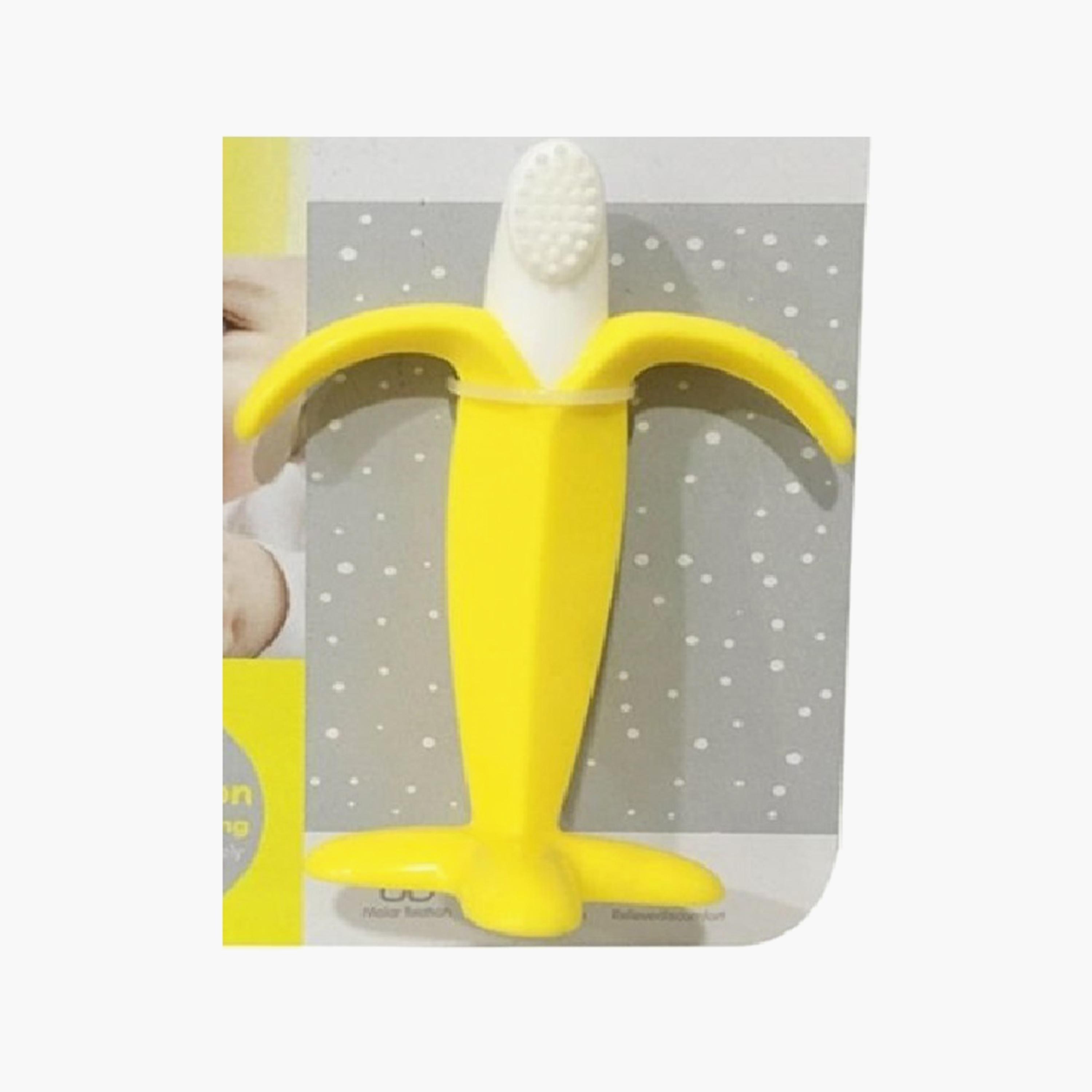 Goodway Baby Bendable Training Toothbrush, Banana-baby-bathandcare-oralcare-image-2