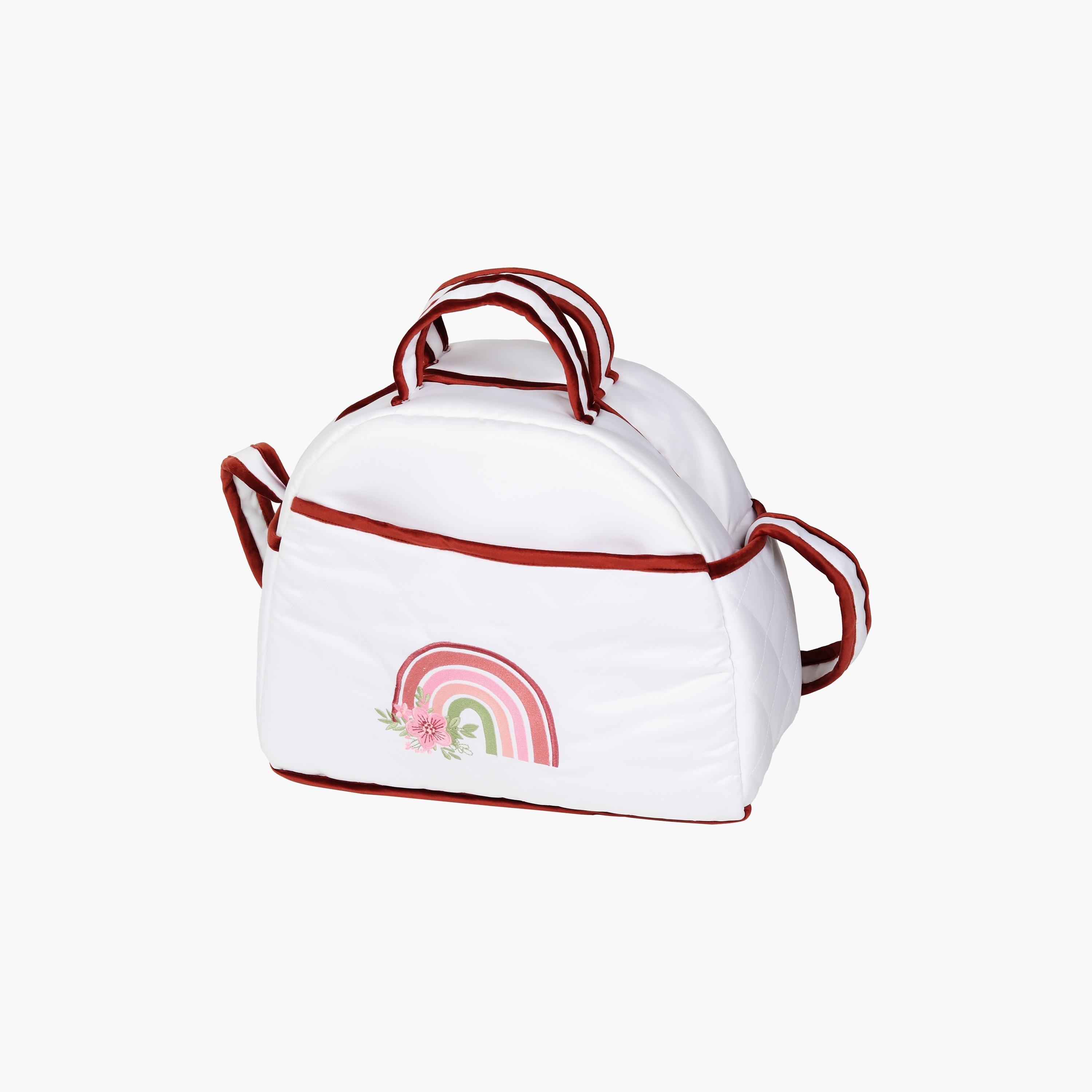 Little Angel Baby Sleeping Bag with Bag, White & Red-baby-nursery-blanketsandswaddles-swaddlesandsleepingbags-image-5