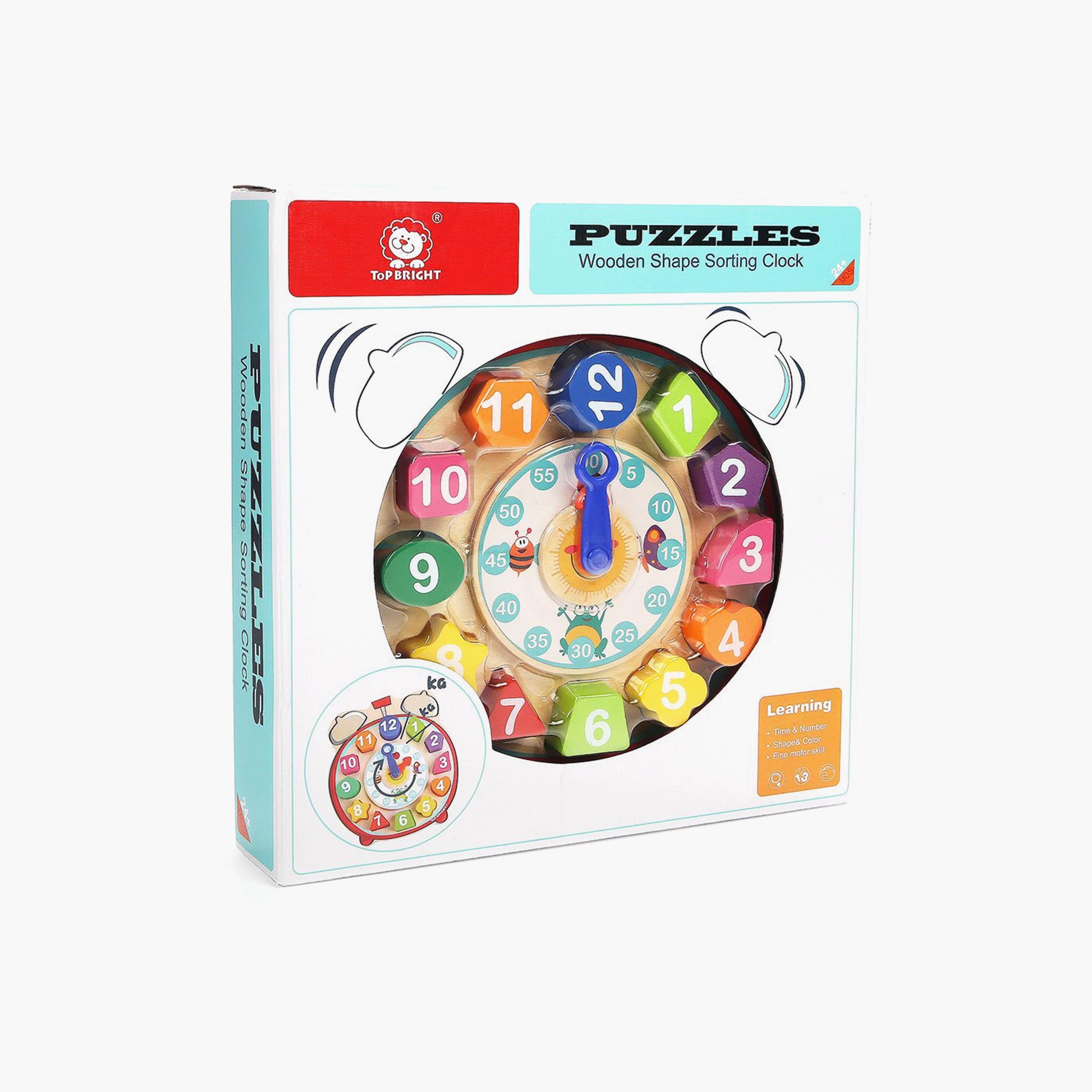 Top Bright Wooden Shape Sorting Clock-toys-babyandtoddlertoys-learningtoys-image-4