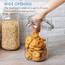جرة تخزين زجاج محكمة الإغلاق مع ملصقات سبورة - طقم من 3 قطع-InfluencerCodes_Ramadan26_All_20012026-image-3