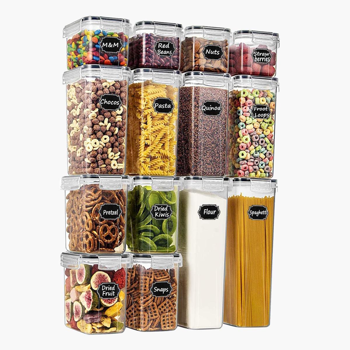 Airtight 14-Piece Food Storage Container Set with Lids