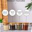 طقم جرة تخزين زجاجية متعددة الأغراض 16 قطعة مع غطاء خيزران-InfluencerCodes_Ramadan26_All_20012026-image-6