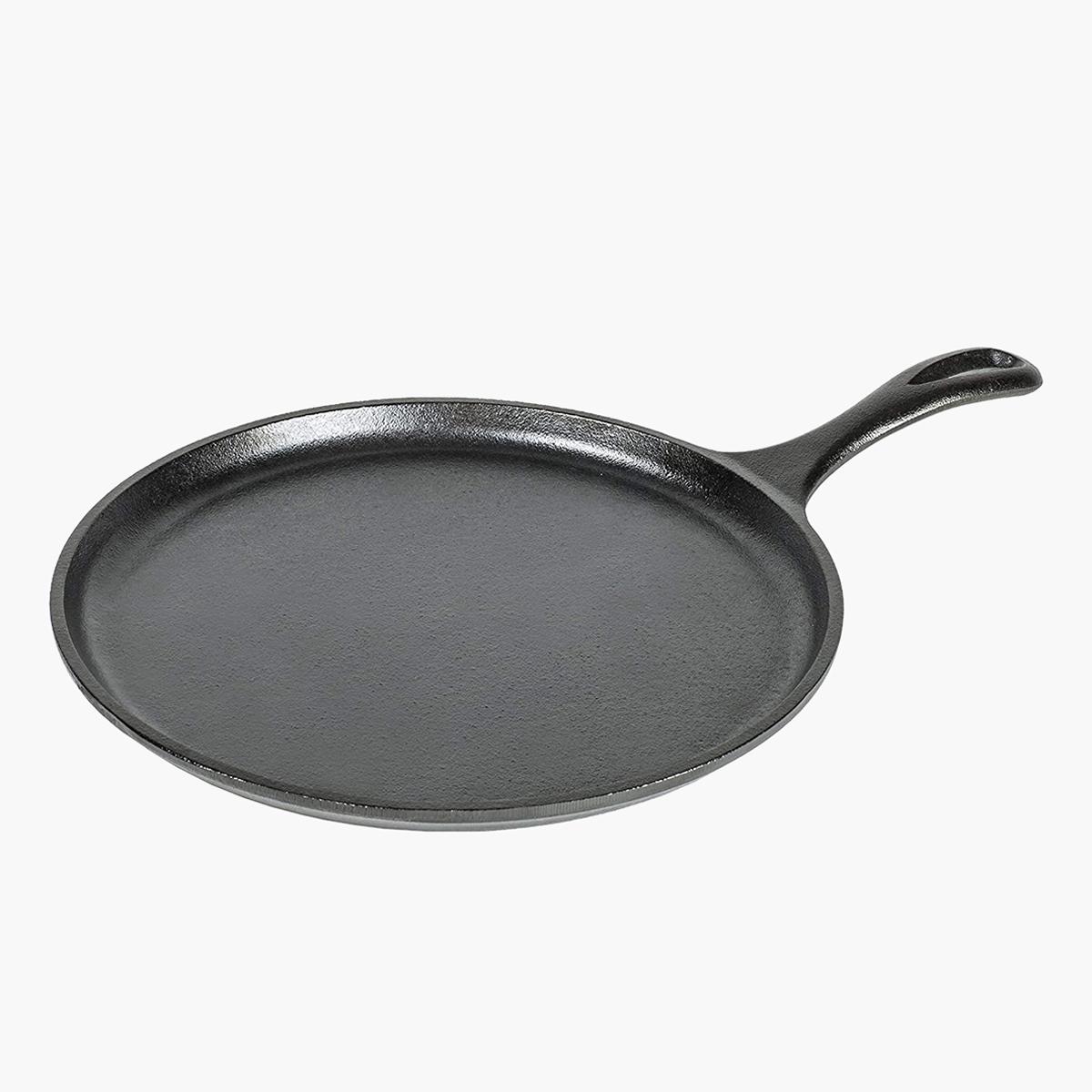 Multipurpose Round Griddle Pre-Seasoned Iron Pan