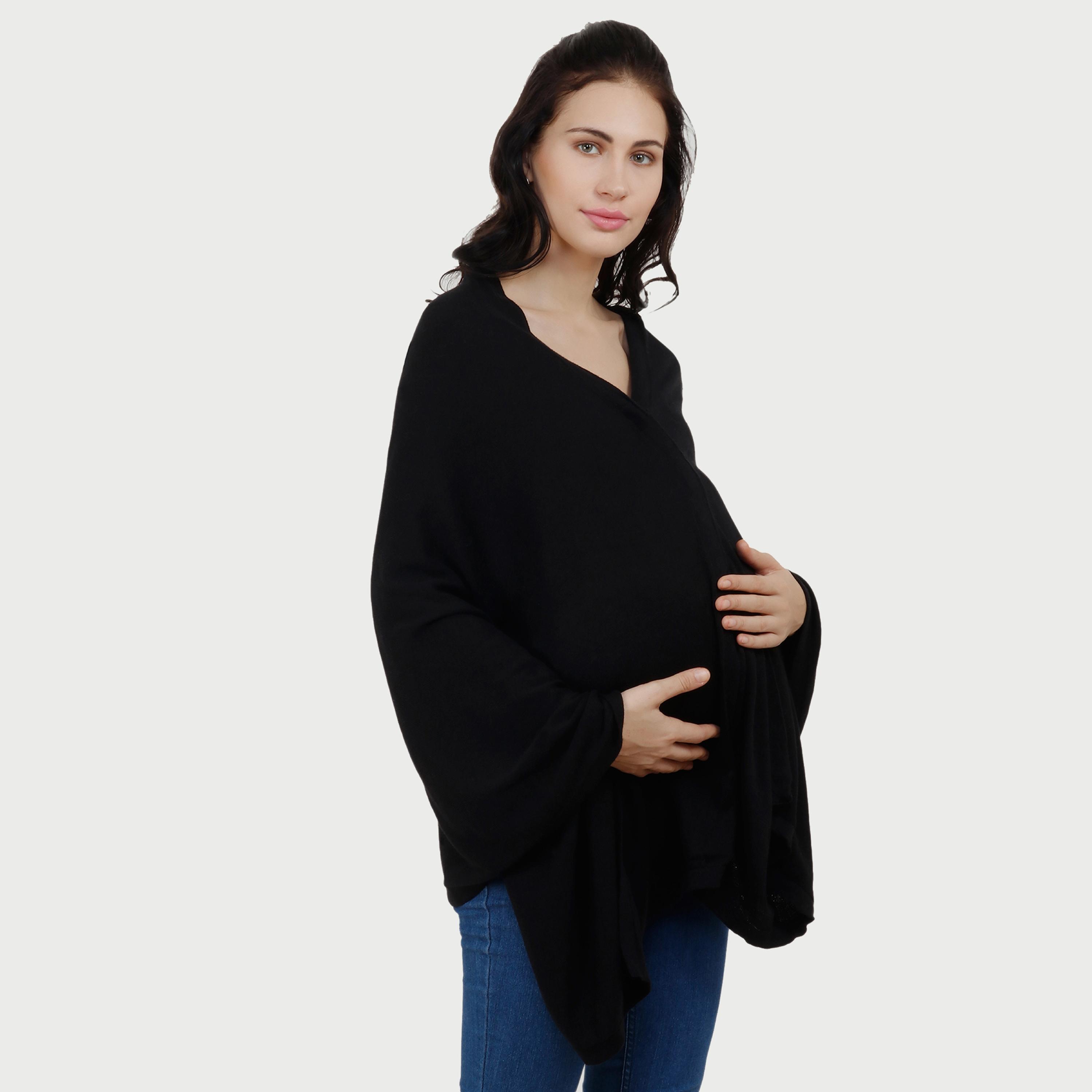 بونشو الرضاعة من القطن المسامي من نورتور-women-clothing-maternity-tops-image-1