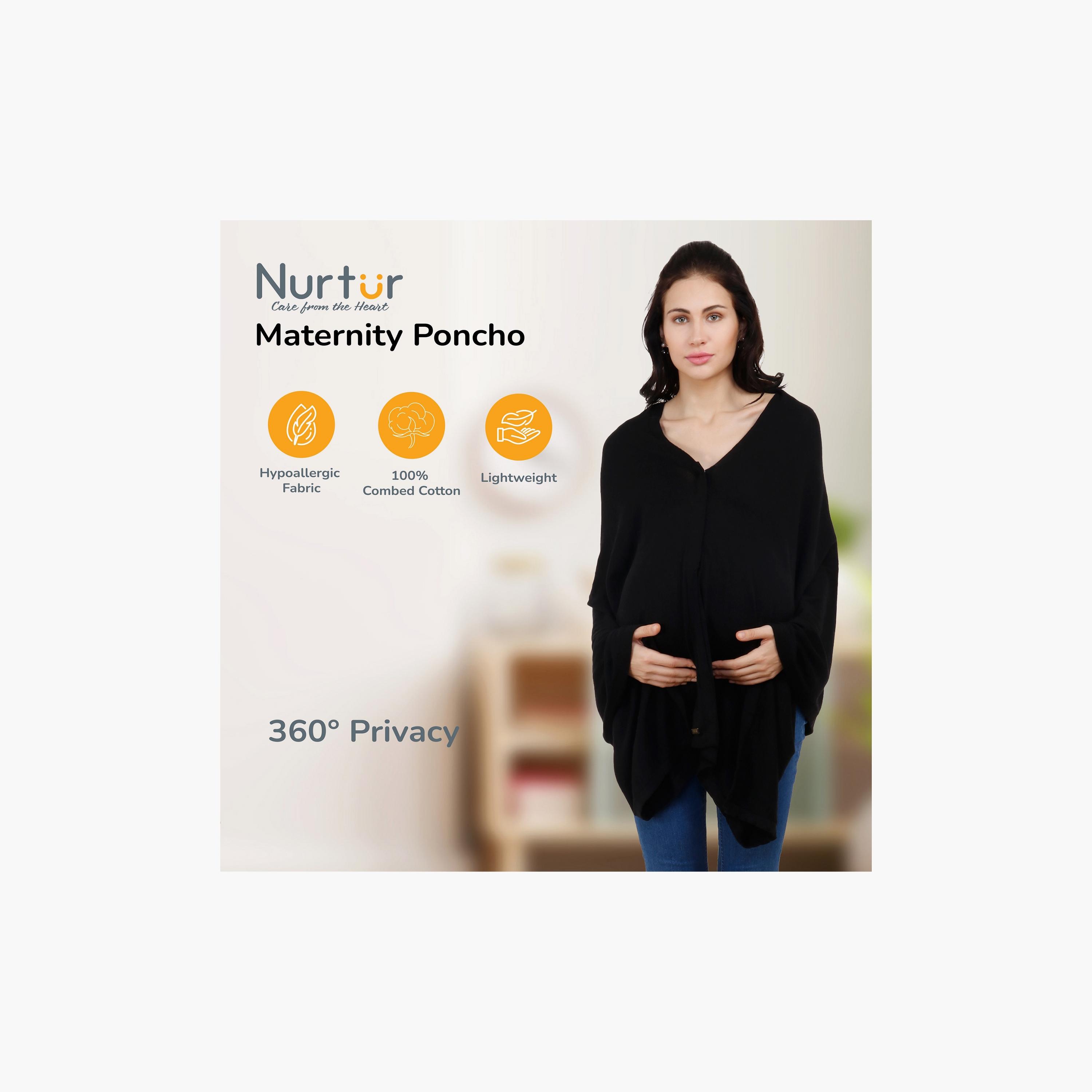 بونشو الرضاعة من القطن المسامي من نورتور-women-clothing-maternity-tops-image-2