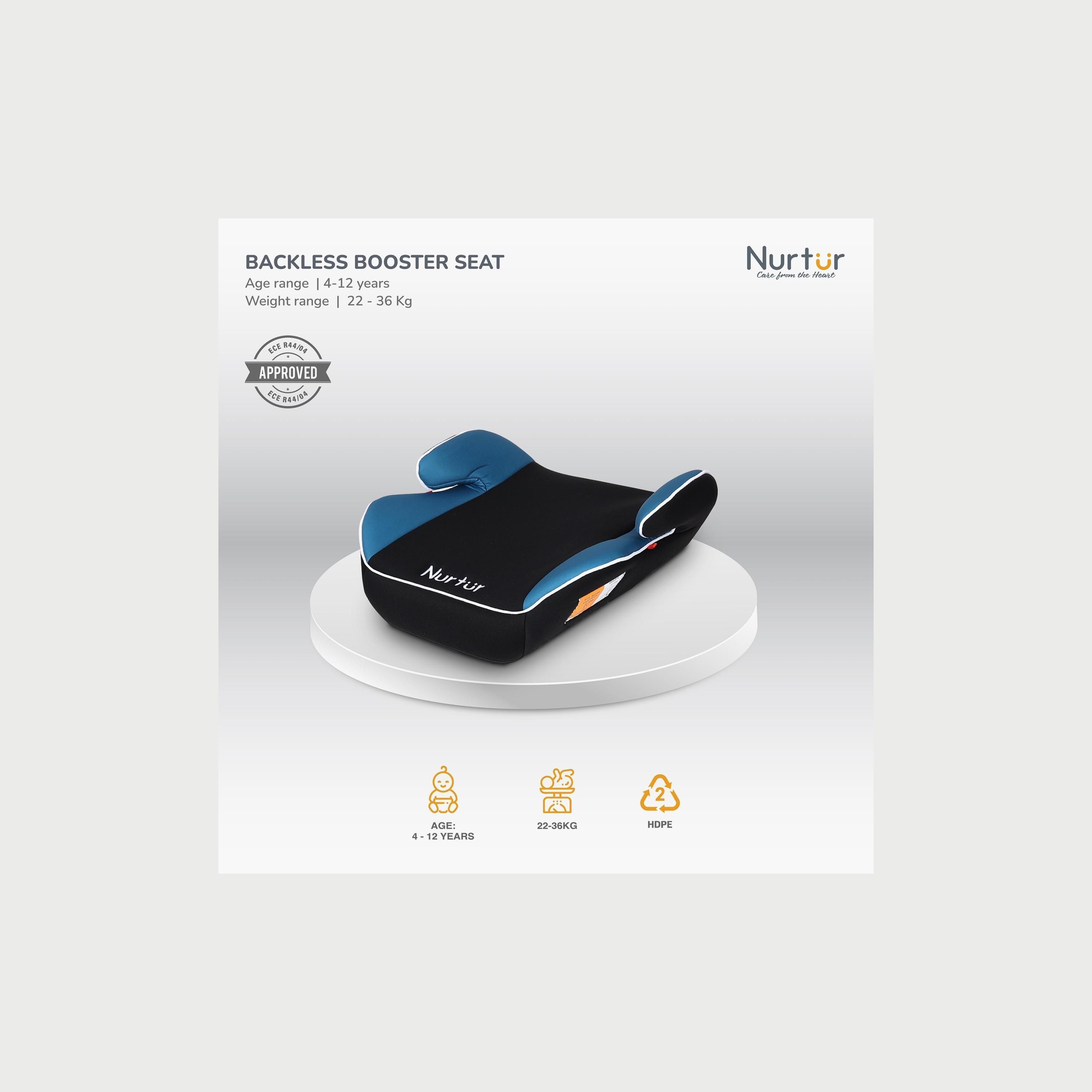 Nurtur Nova Kids Booster Seat with Wide Cushioned Base-baby-gear-carseats-image-2