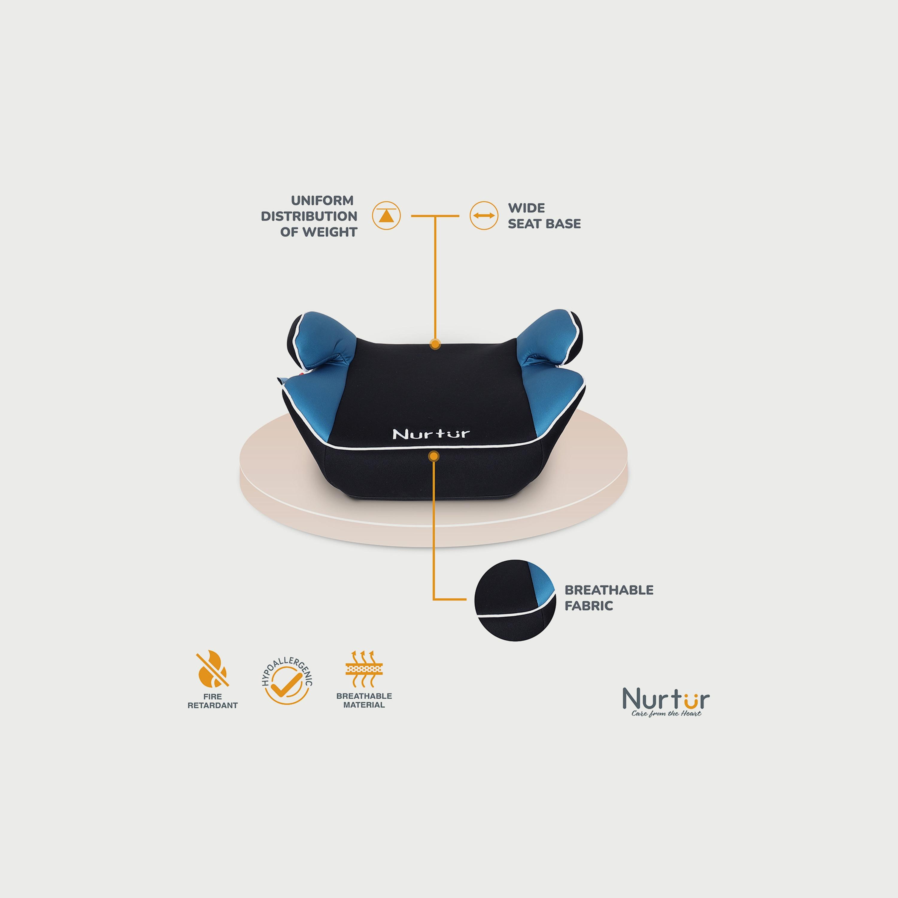 Nurtur Nova Kids Booster Seat with Wide Cushioned Base-baby-gear-carseats-image-3