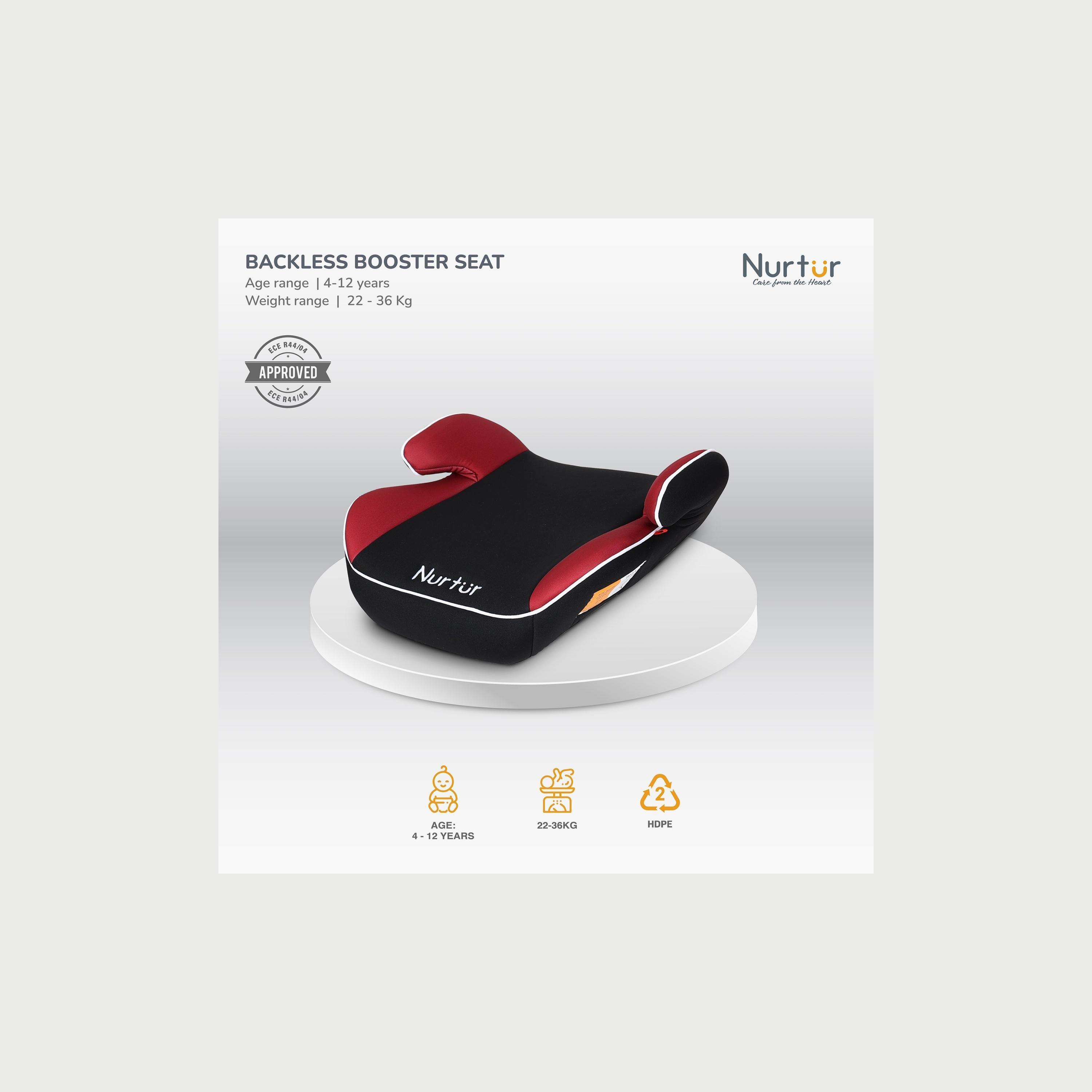 Nurtur Nova Kids Booster Seat with Wide Cushioned Base-baby-gear-carseats-image-2