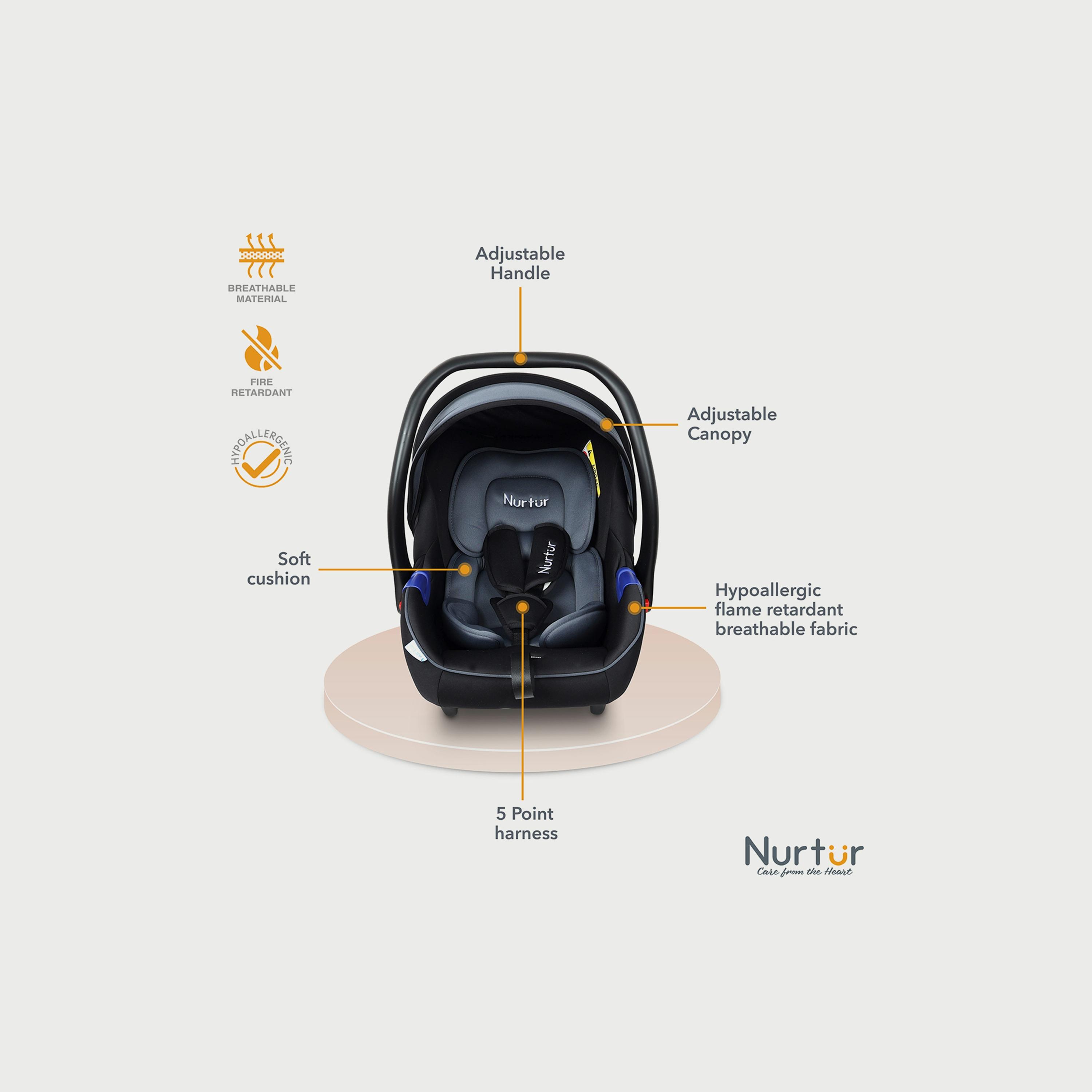Nurtur Nemo Baby Carrier with Adjustable Canopy-baby-gear-carseats-image-3