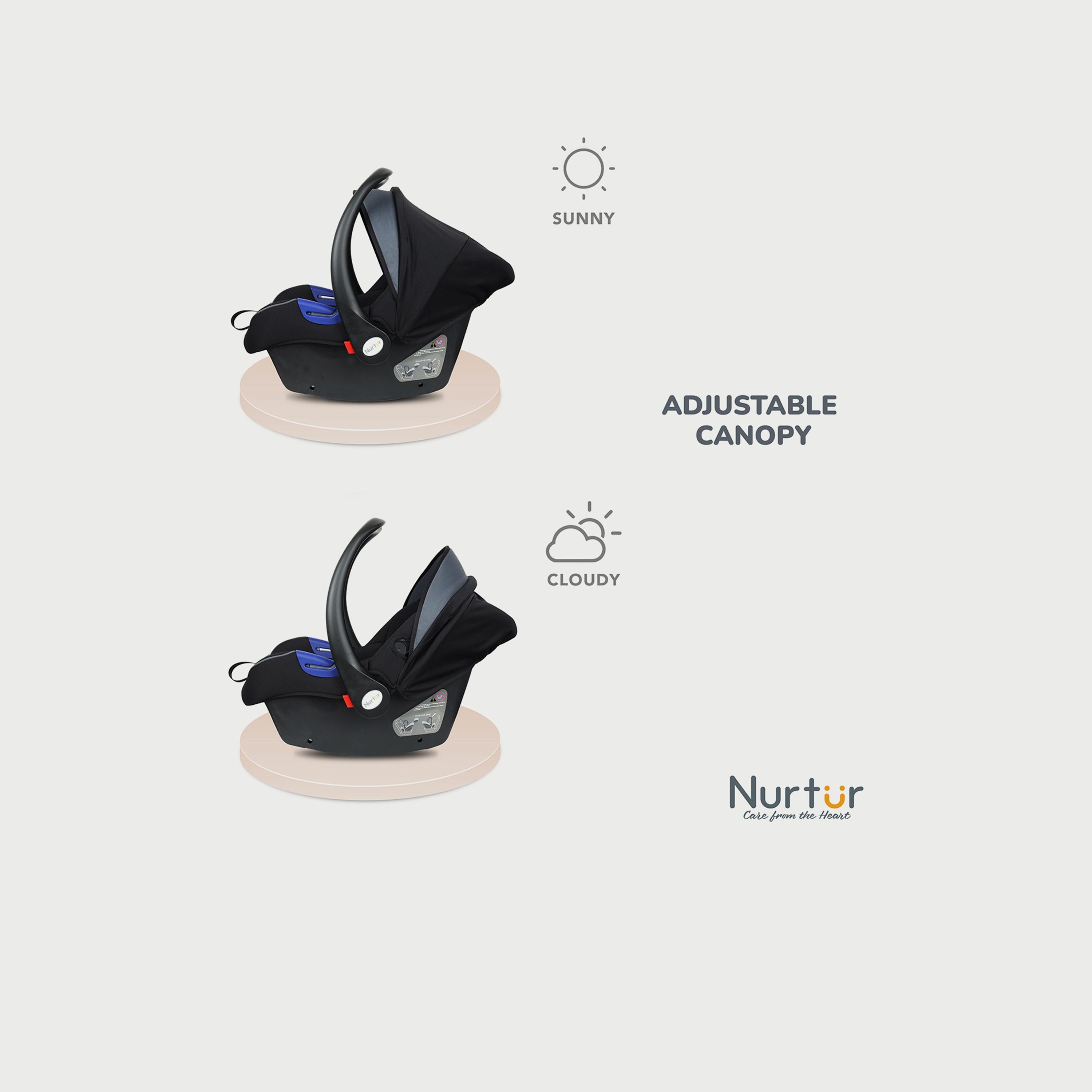 Nurtur Nemo Baby Carrier with Adjustable Canopy-baby-gear-carseats-image-4