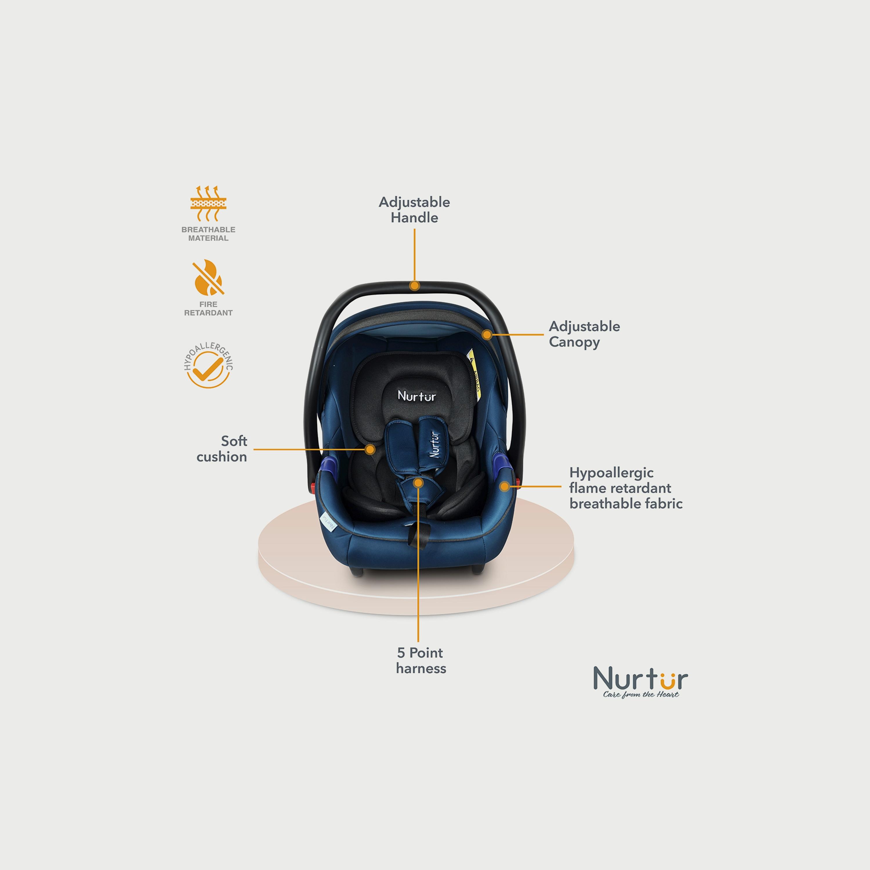 Nurtur Nemo Baby Carrier with Adjustable Canopy-baby-gear-carseats-image-3