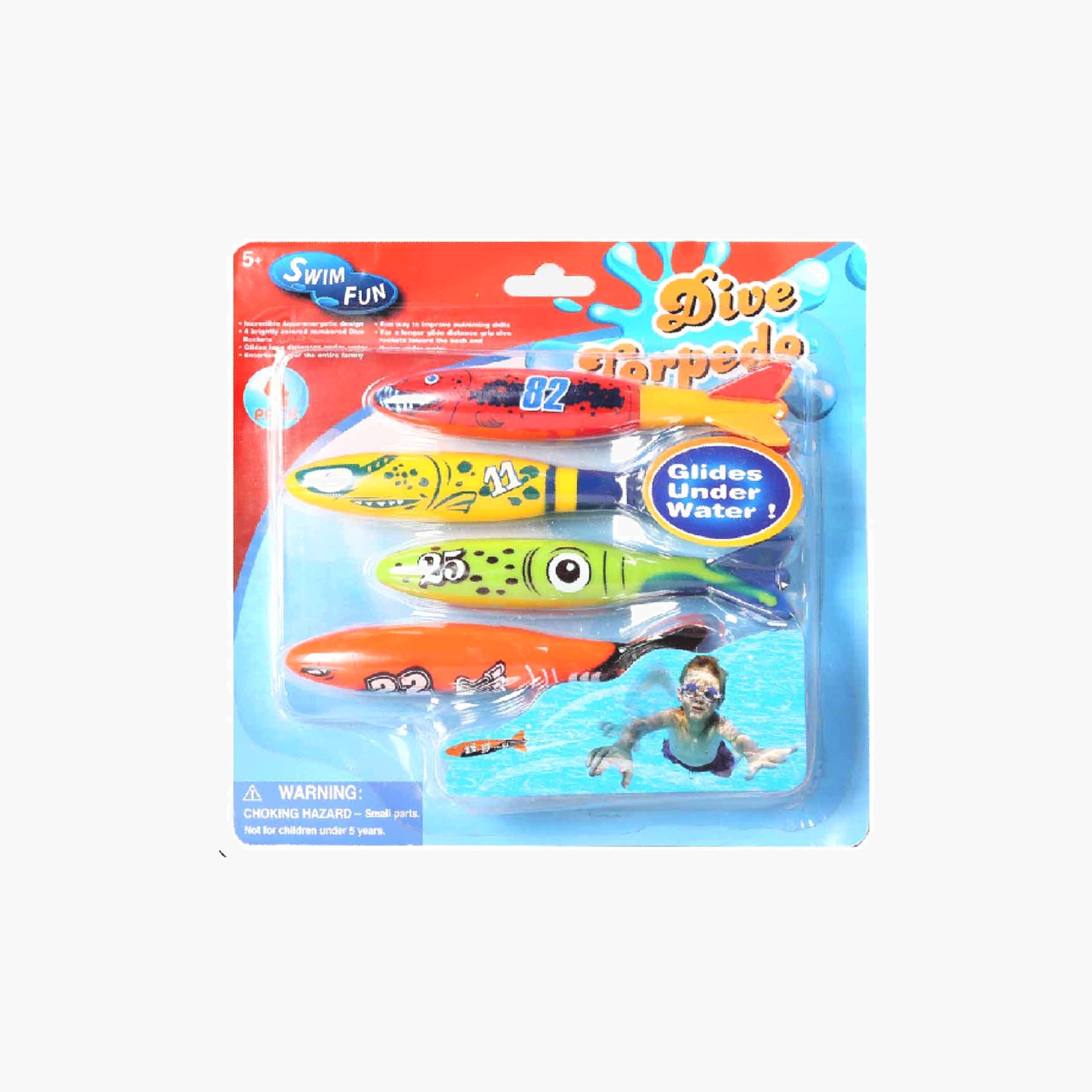 Mondo 4-Piece Diving Torpedo Toys-toys-outdoor-poolandbeach-beachtoys-image-4
