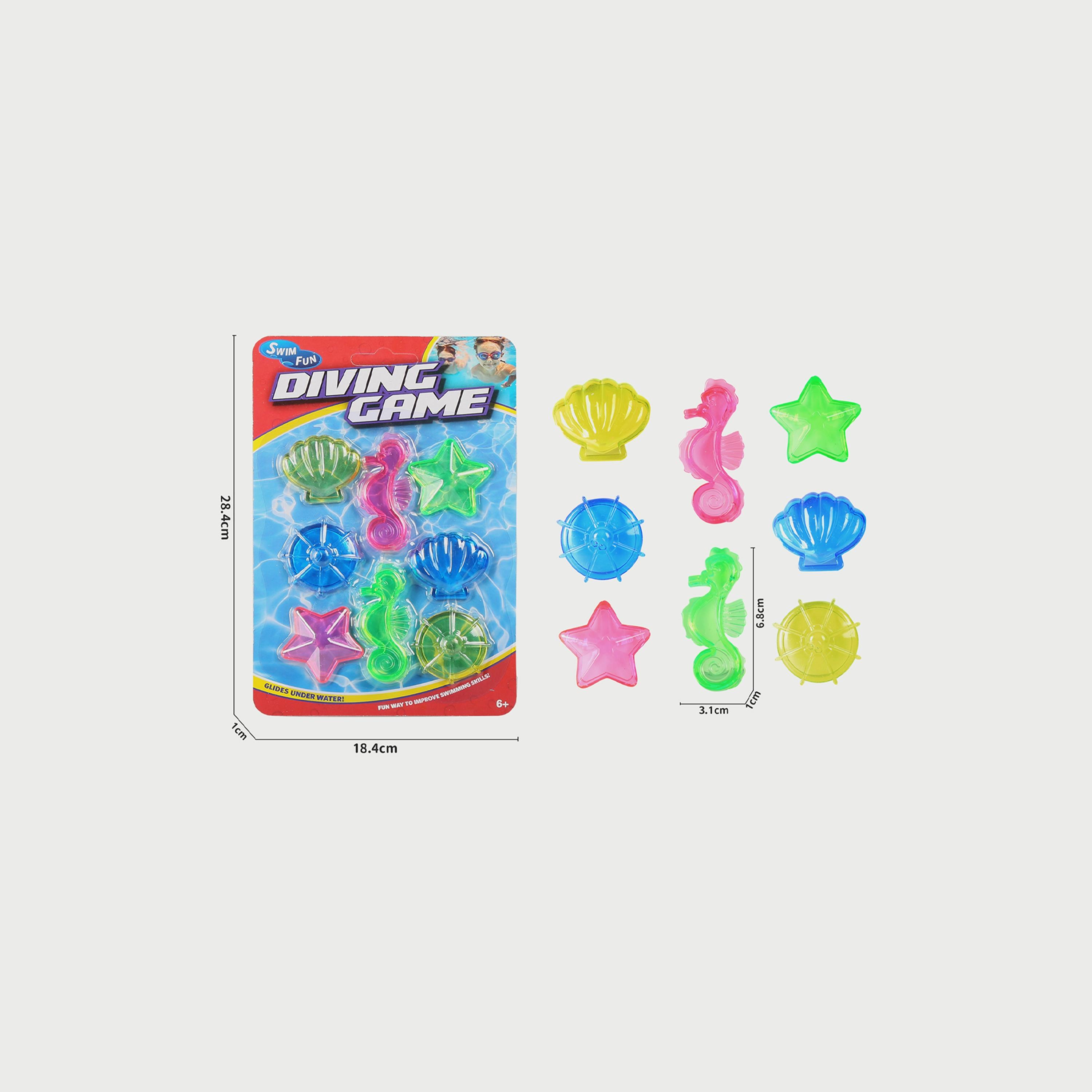 Mondo 8-Piece Diving Marine Toys -toys-outdoor-poolandbeach-beachtoys-image-2