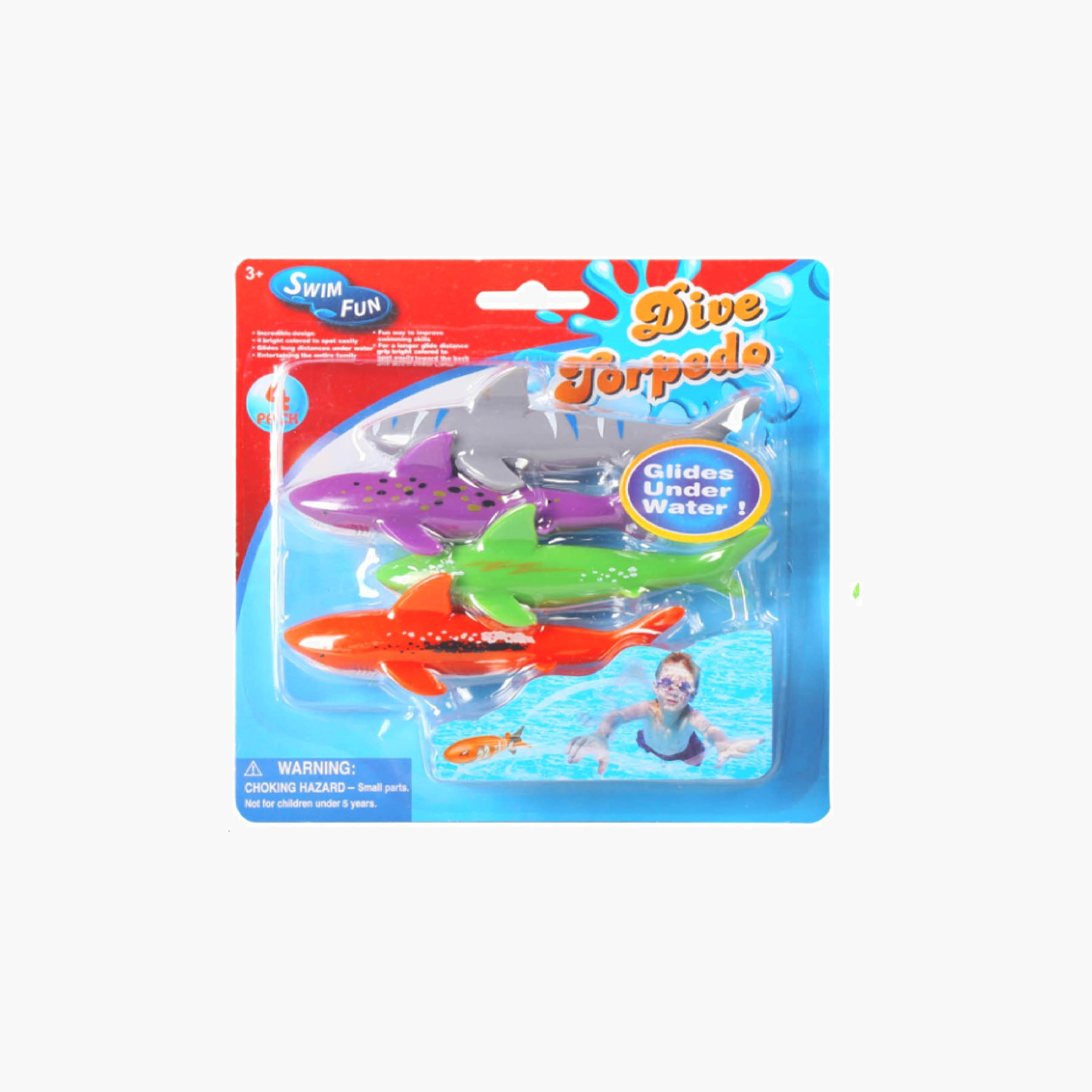 Mondo 4-Piece Diving Shark Toys-toys-outdoor-poolandbeach-beachtoys-image-2