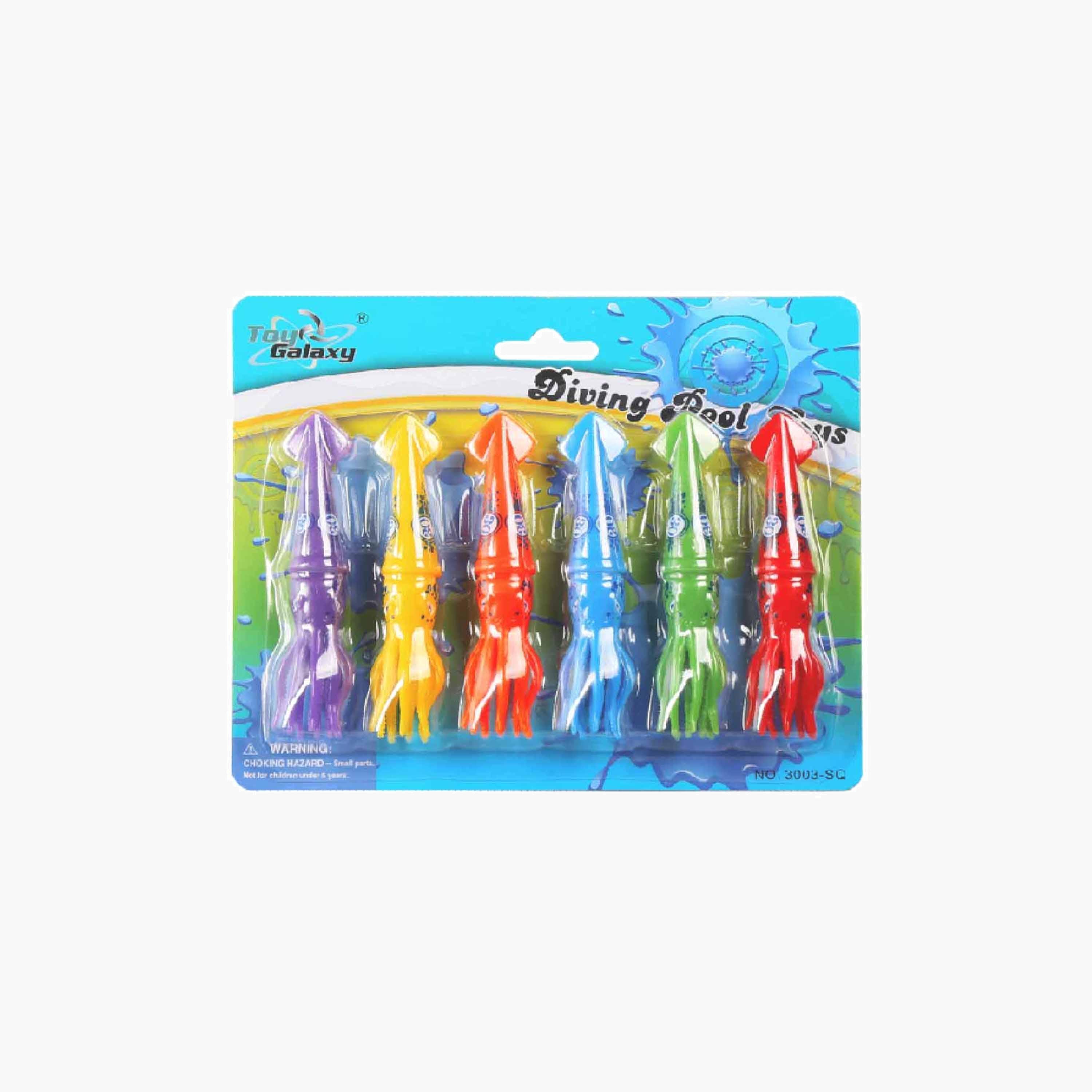 Mondo 6-Piece Diving Squid Toys-toys-outdoor-poolandbeach-beachtoys-image-3
