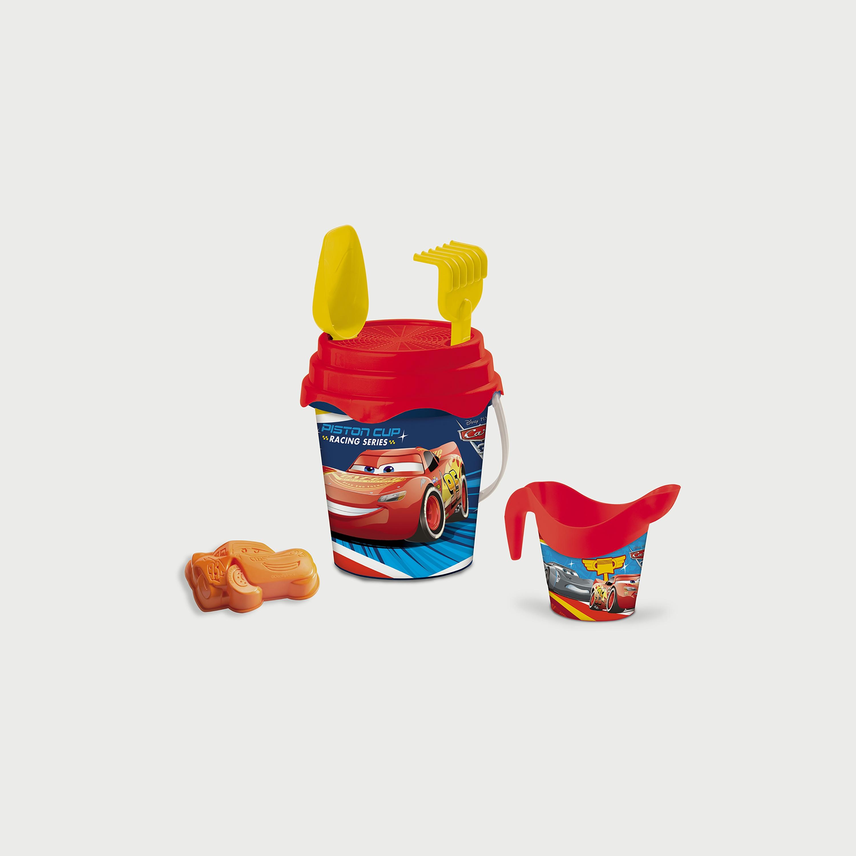 Mondo Bucket Set, Cars Dlx -toys-outdoor-poolandbeach-beachtoys-image-1