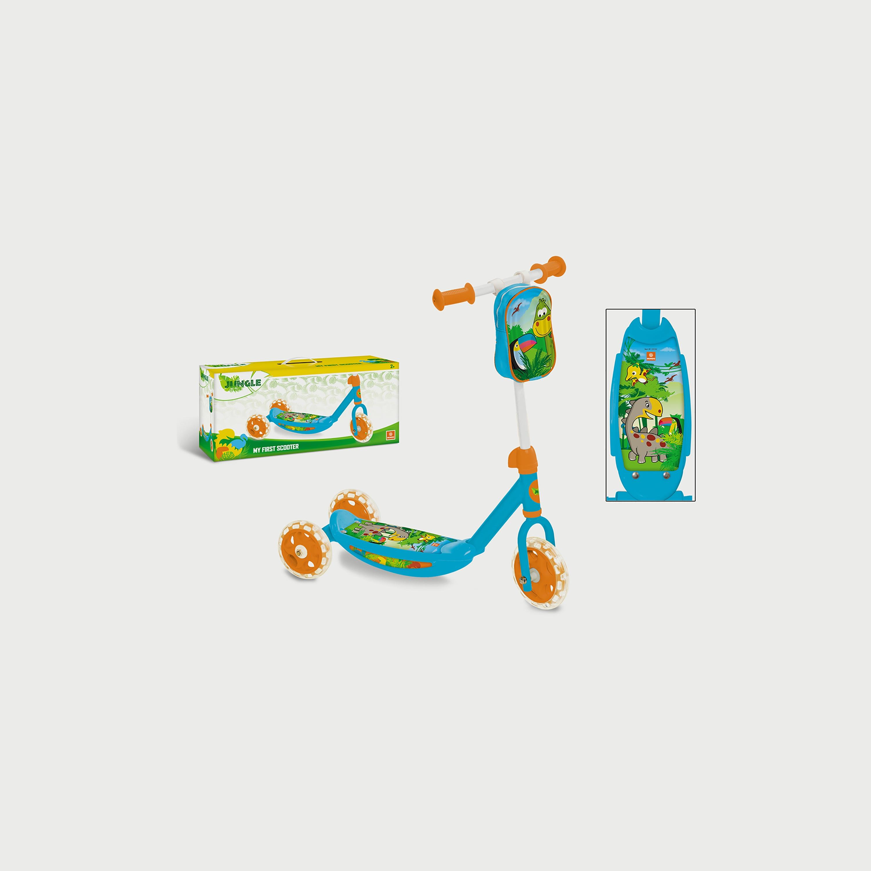 Mondo My 1st 3 Wheels Scooter with Bag, Jungle -toys-outdoor-scooters-image-1