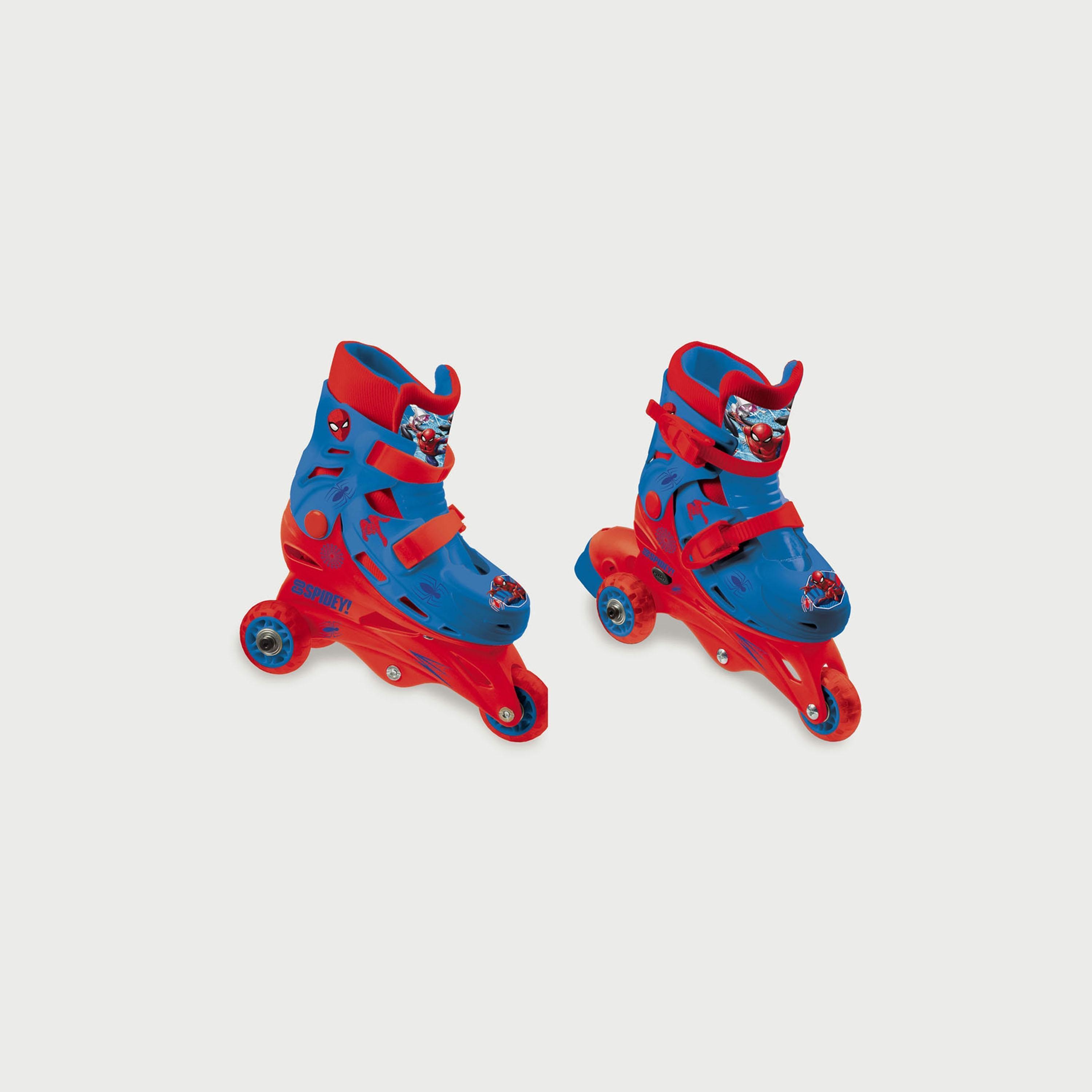 Mondo Roller Tri Inline Skates, Spiderman -toys-outdoor-sports-image-1