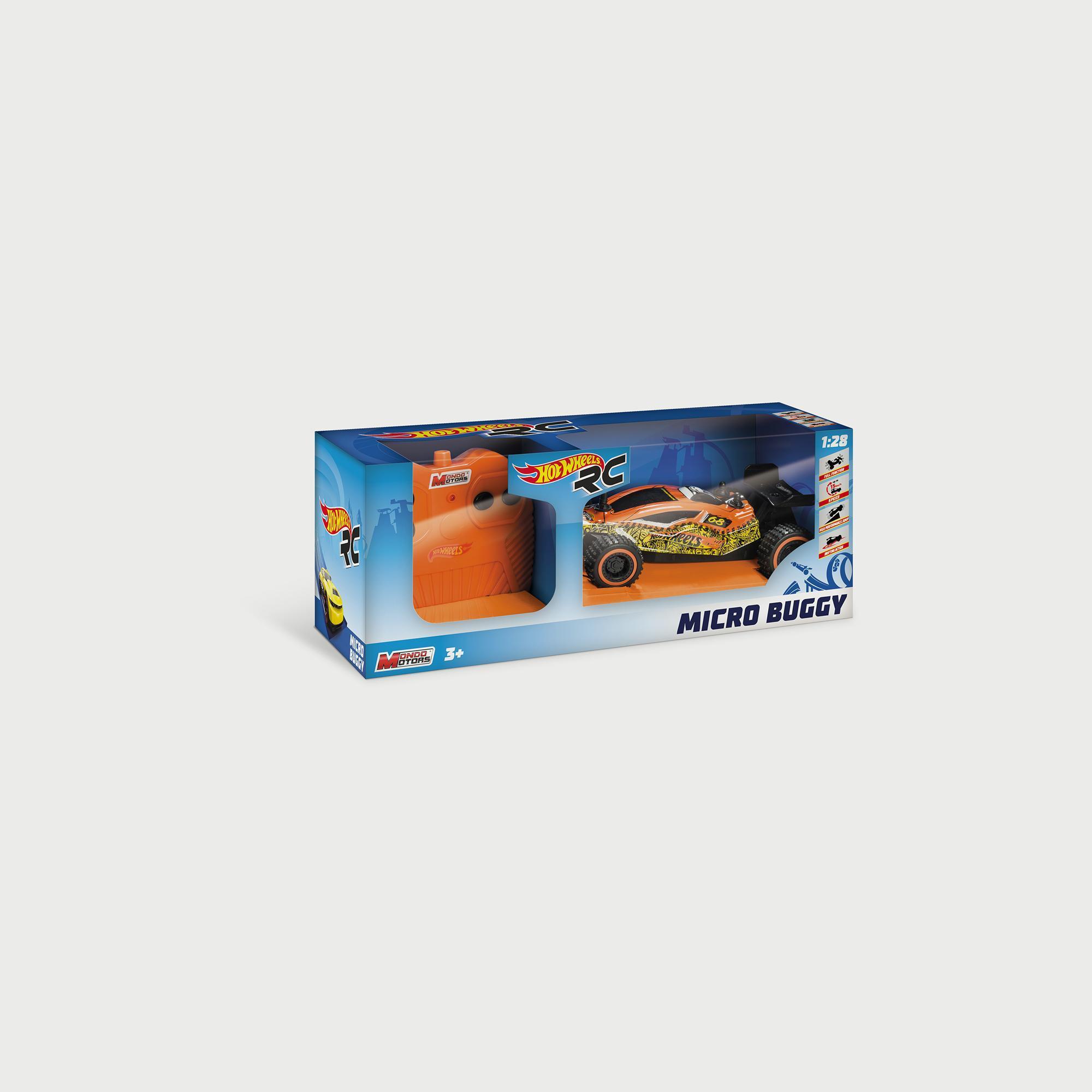 Mondo Hot Wheels RC Micro Buggy - Battery Operated-toys-remotecontrolledvehicles-rccars-image-2