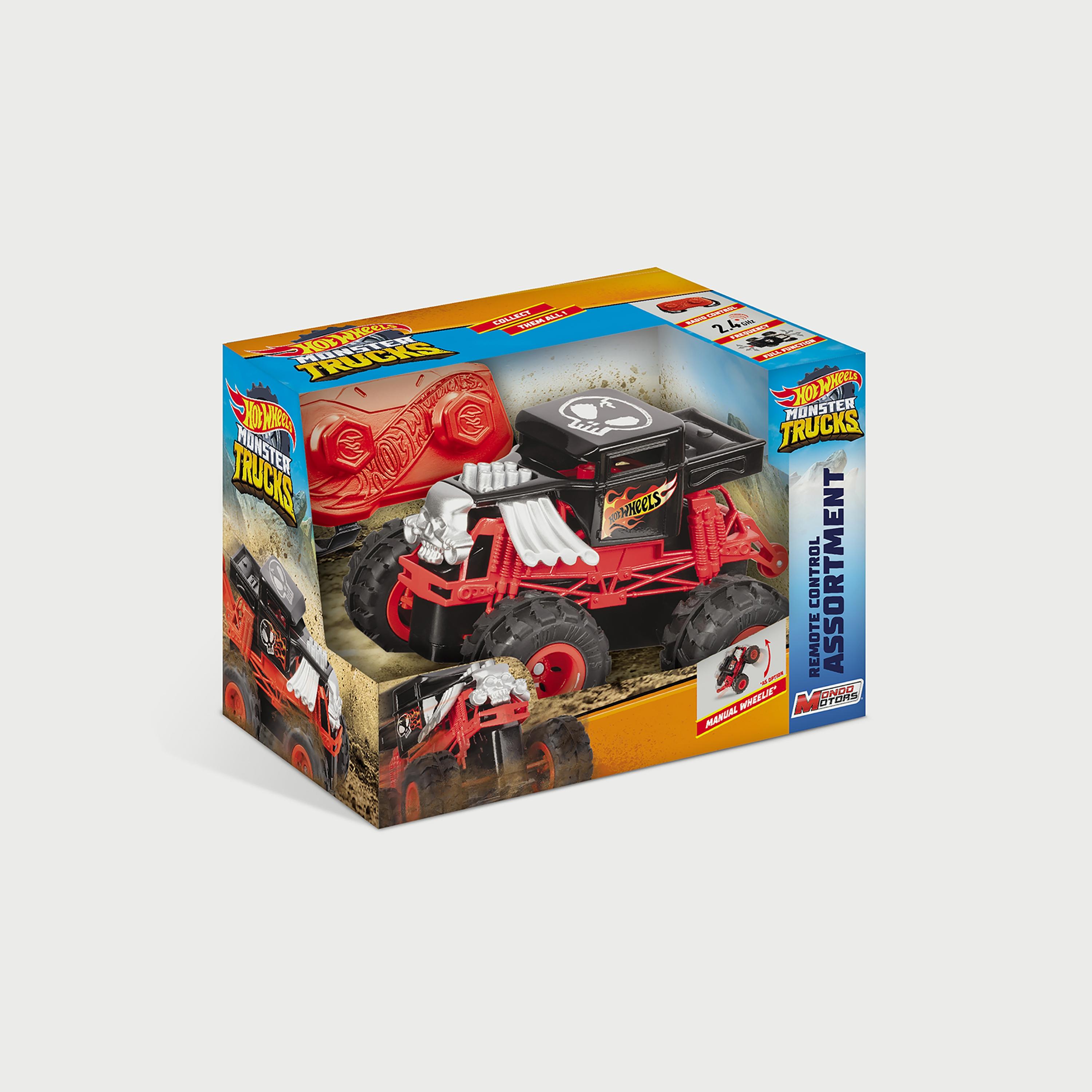 Mondo Hot Wheels RC Mini Monstertruck - Battery Operated-toys-remotecontrolledvehicles-rccars-image-1