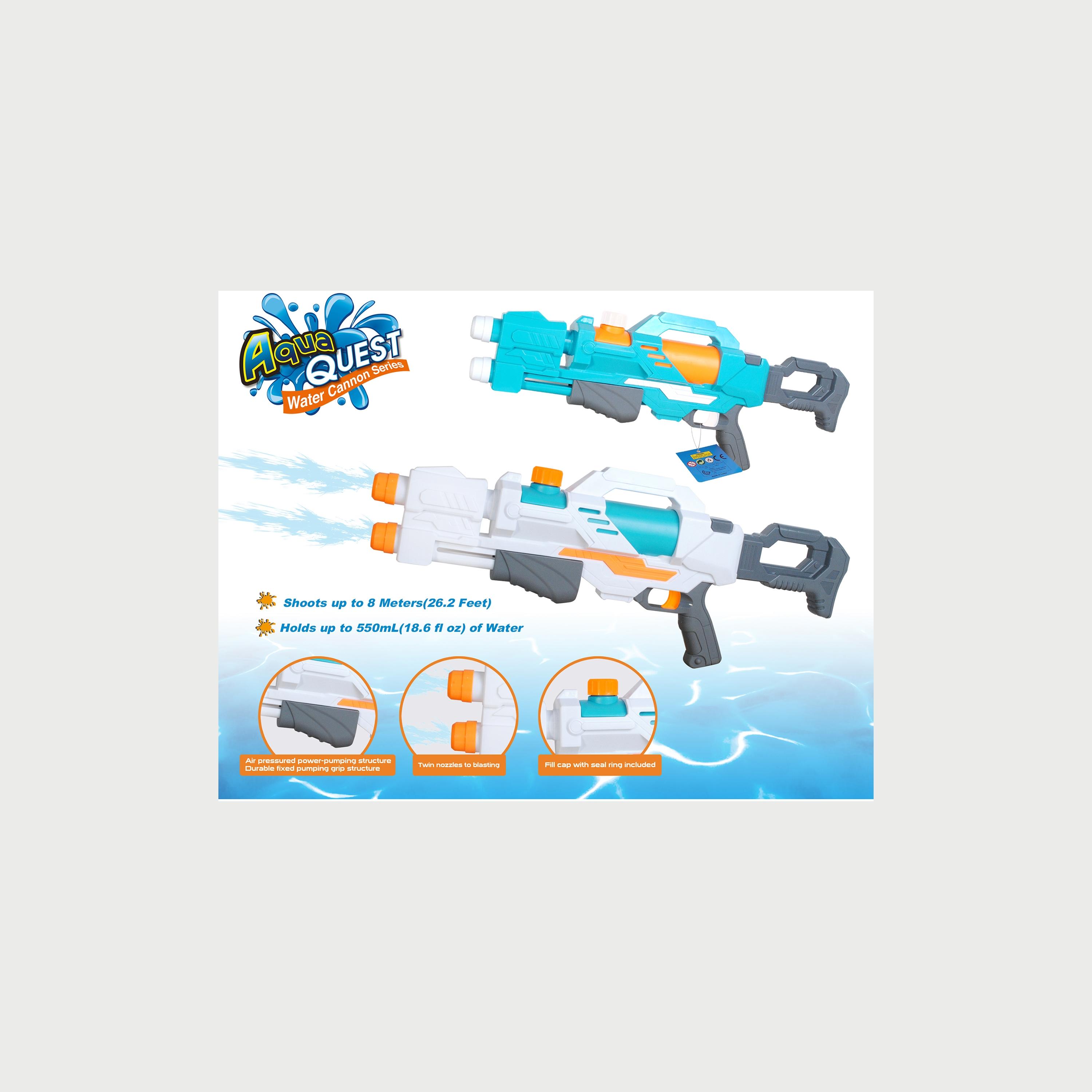 مسدس ماء بفتحتين من موندو - متنوع-toys-outdoor-poolandbeach-waterandbubbleguns-image-4