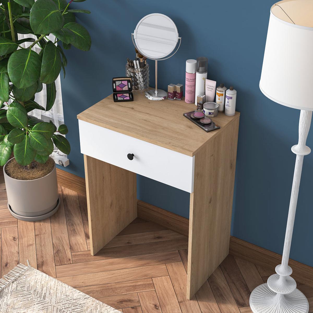 Shop Moon Desk and Dresser with Mirror Online | Home Centre UAE
