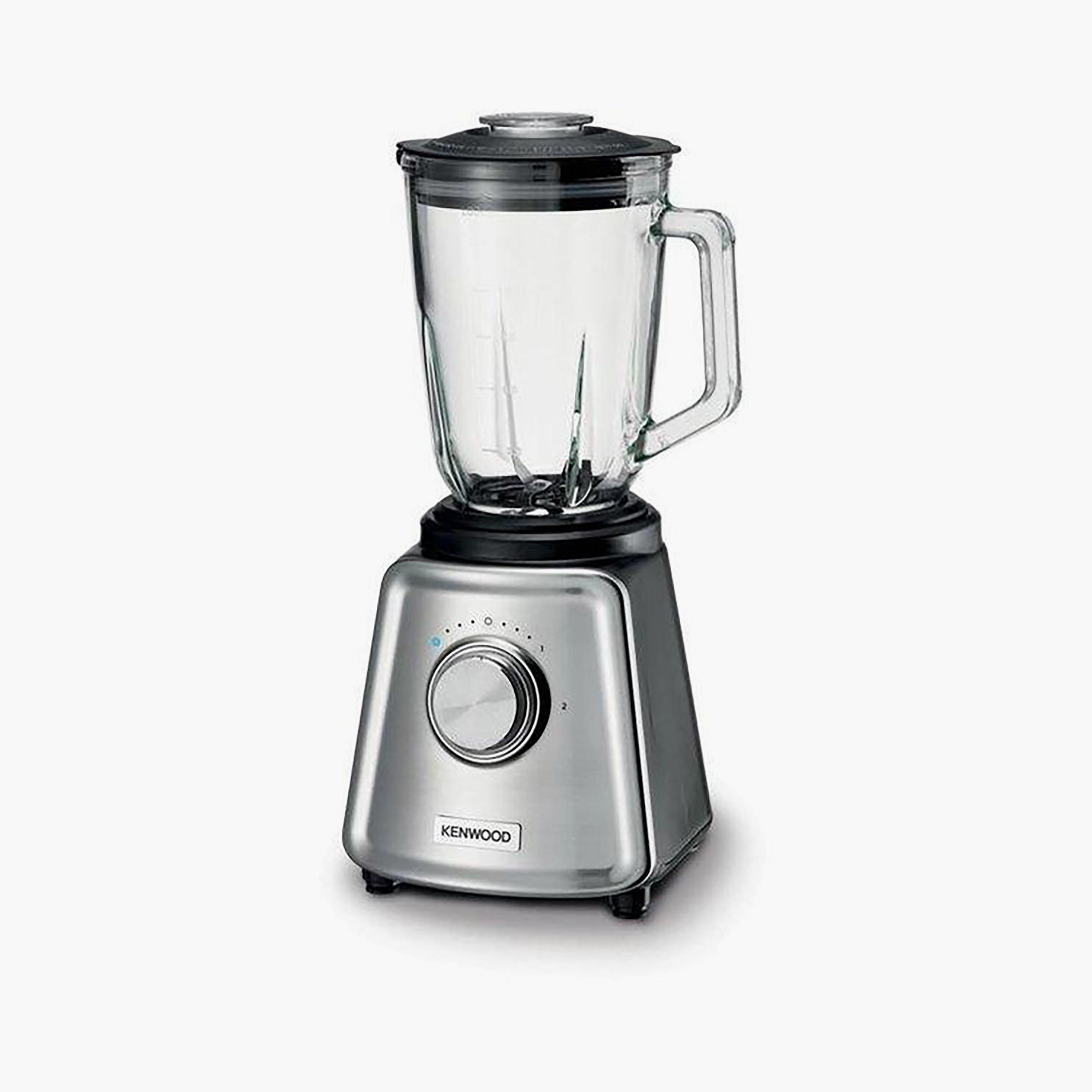 خلاط زجاجي من كينوود ذو 800 واط بلون أسود و ستيل | BLP44.270SS-household-appliances-kitchenappliances-blendersmixersandgrinders-image-3