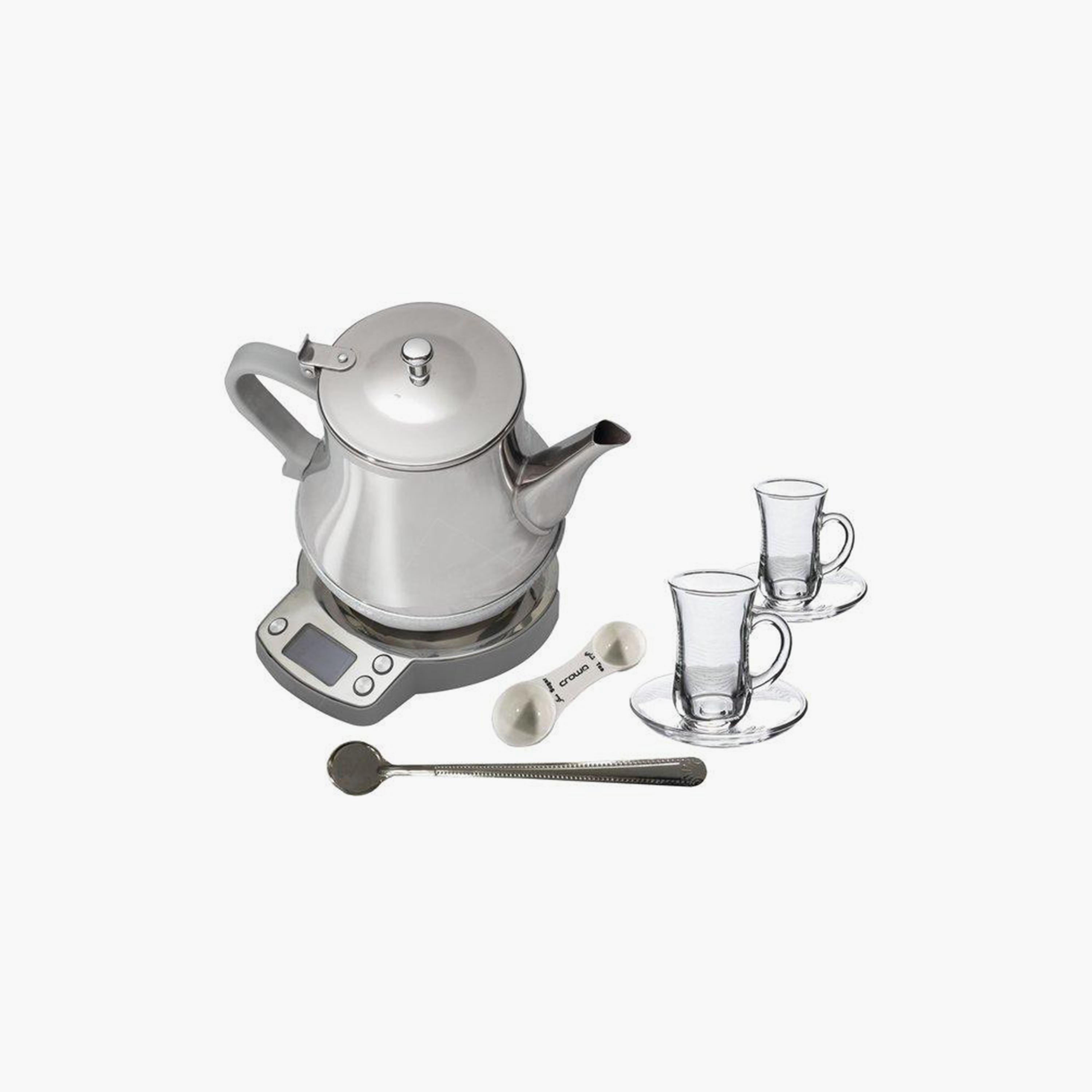 صانعة شاي الكرك من كراون لاين بلون فضي | KT 188-household-appliances-kitchenappliances-coffeemachines-image-3
