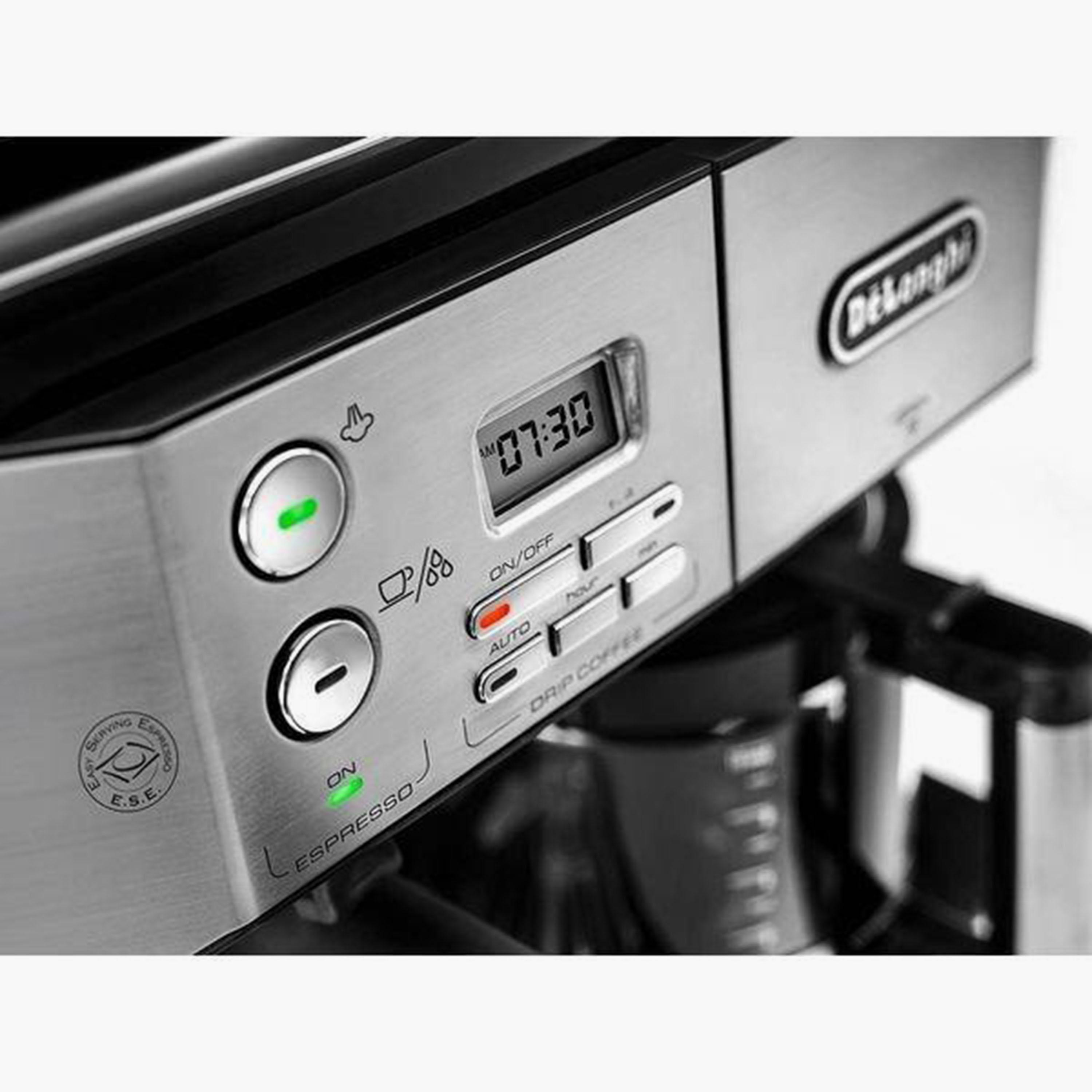 De'Longhi Coffee Tea & Espresso Silver | BCO431-household-appliances-kitchenappliances-coffeemachines-image-2