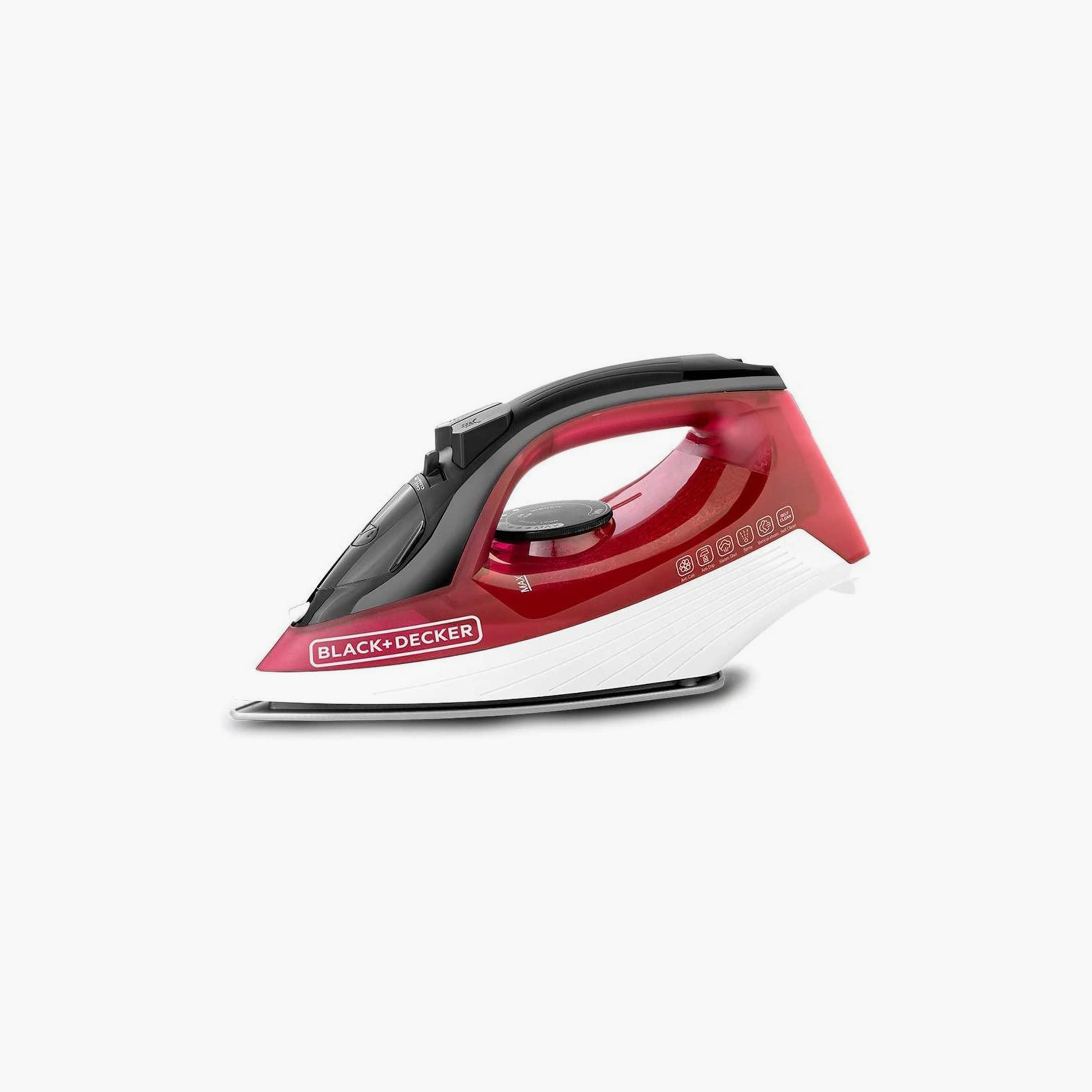 BLACK+DECKER 1600W 300ml Steam Iron | X1550-B5-household-appliances-homeappliances-ironandsteamers-image-1
