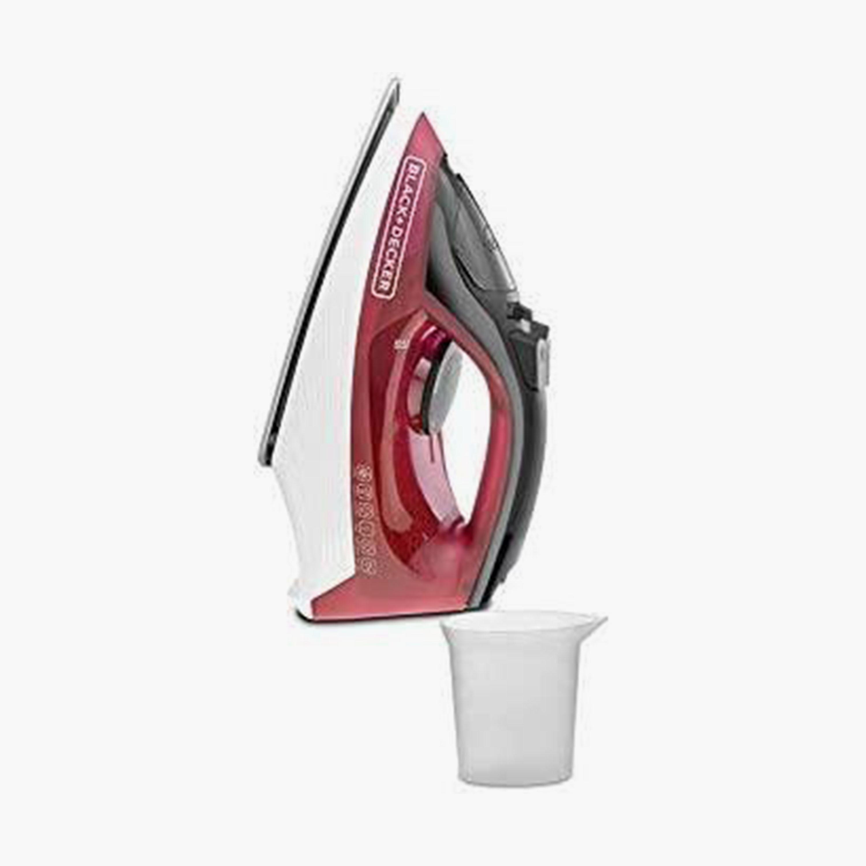 BLACK+DECKER 1600W 300ml Steam Iron | X1550-B5-household-appliances-homeappliances-ironandsteamers-image-3