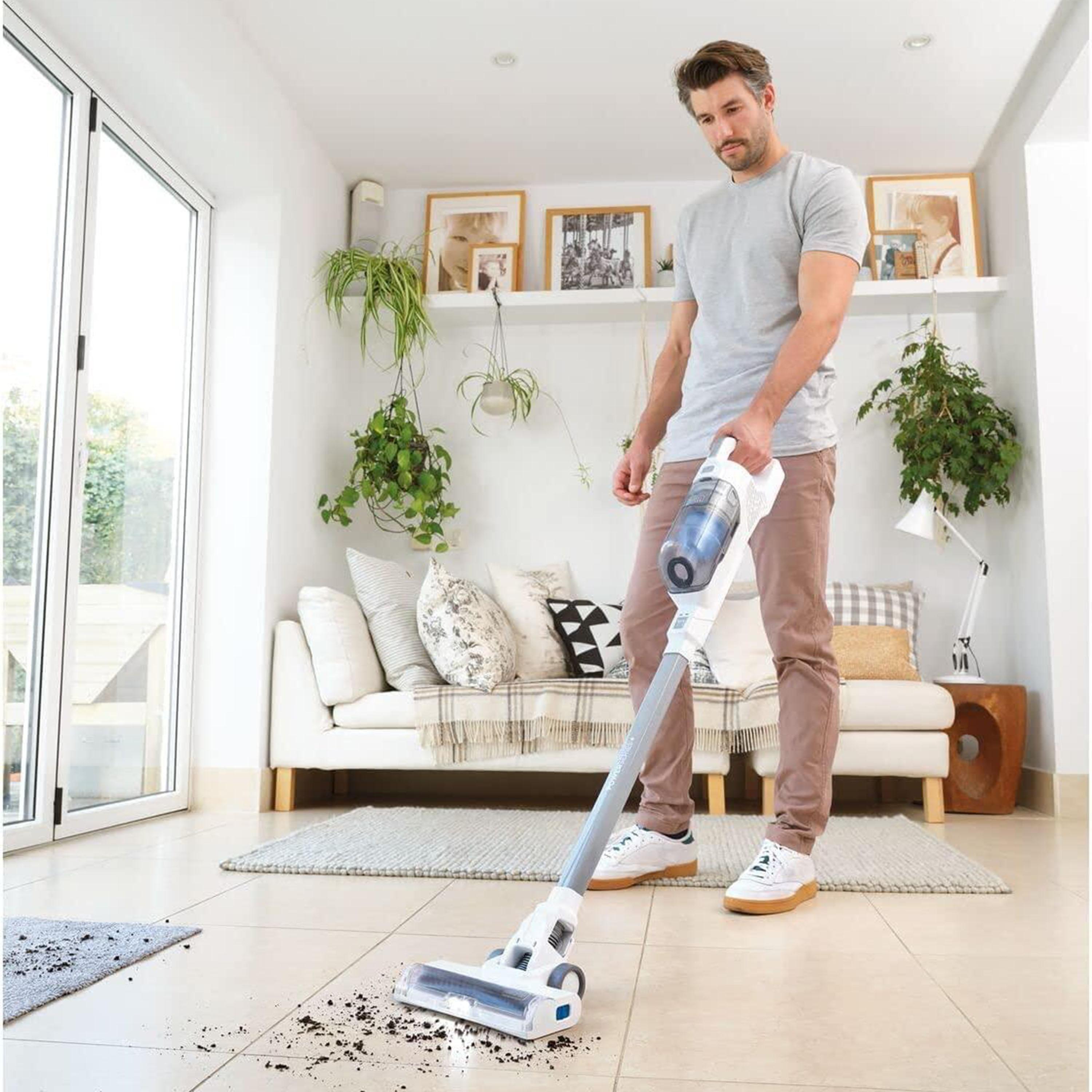 BLACK+DECKER Power Series+ Cordless Stick Vacuum Dark Titanium | BHFEA420J-GB-PROMO_EMAX_AE_ENBD_131026-image-2