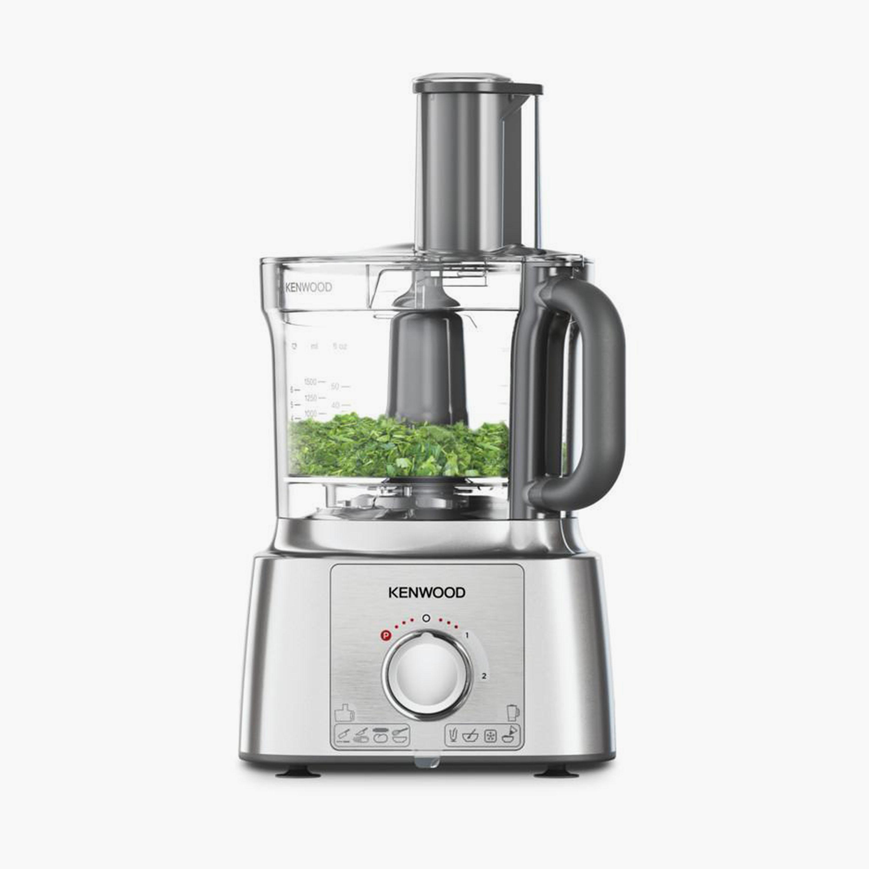 محضر طعام مع 3 لتر بلون فضي من كينوود | FDP65.880SI - N-household-appliances-kitchenappliances-foodprocessors-image-2