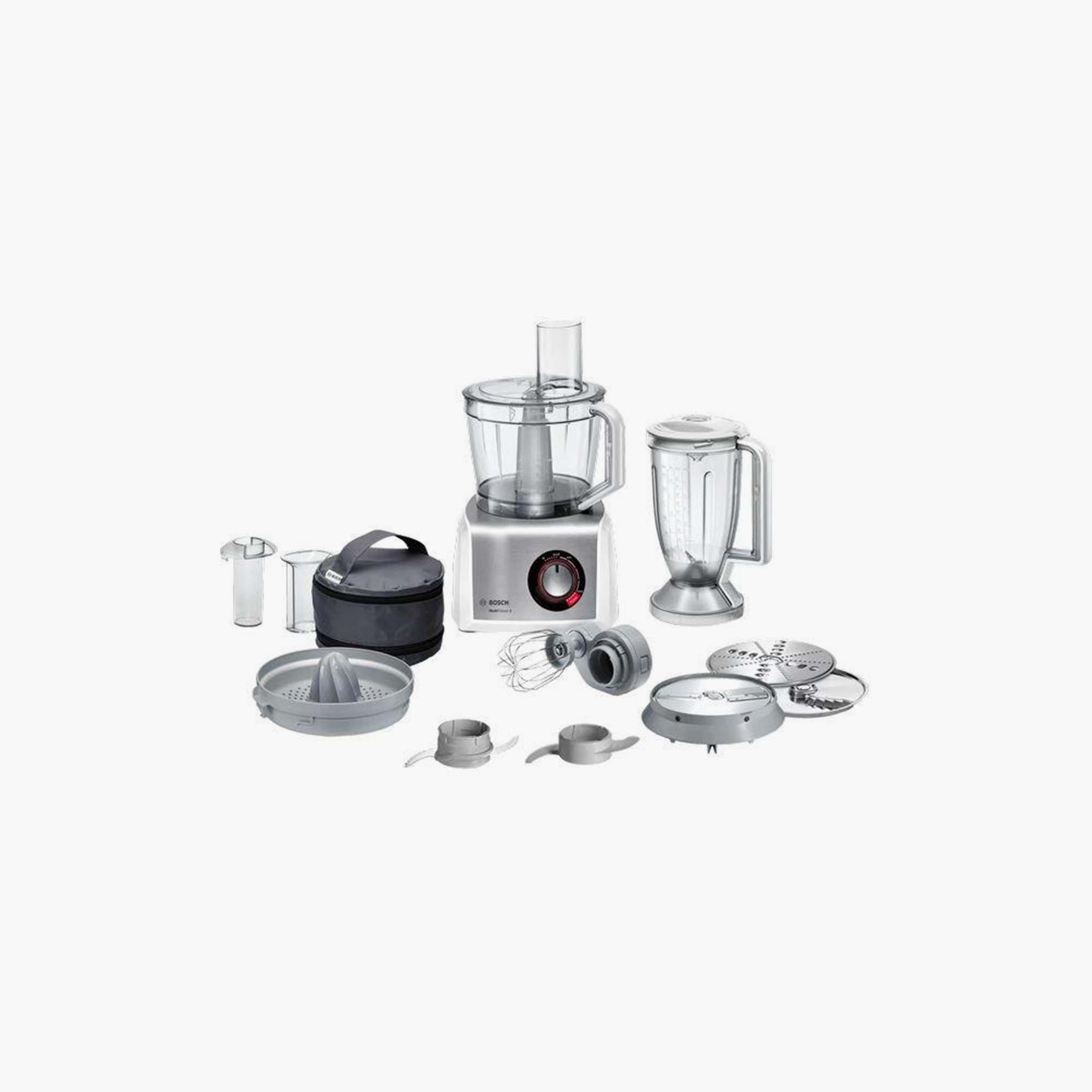 محضر طعام من بوش مع 1200 واط بلون أبيض مع ستانلس ستيل | MC812S734G-household-appliances-kitchenappliances-foodprocessors-image-1