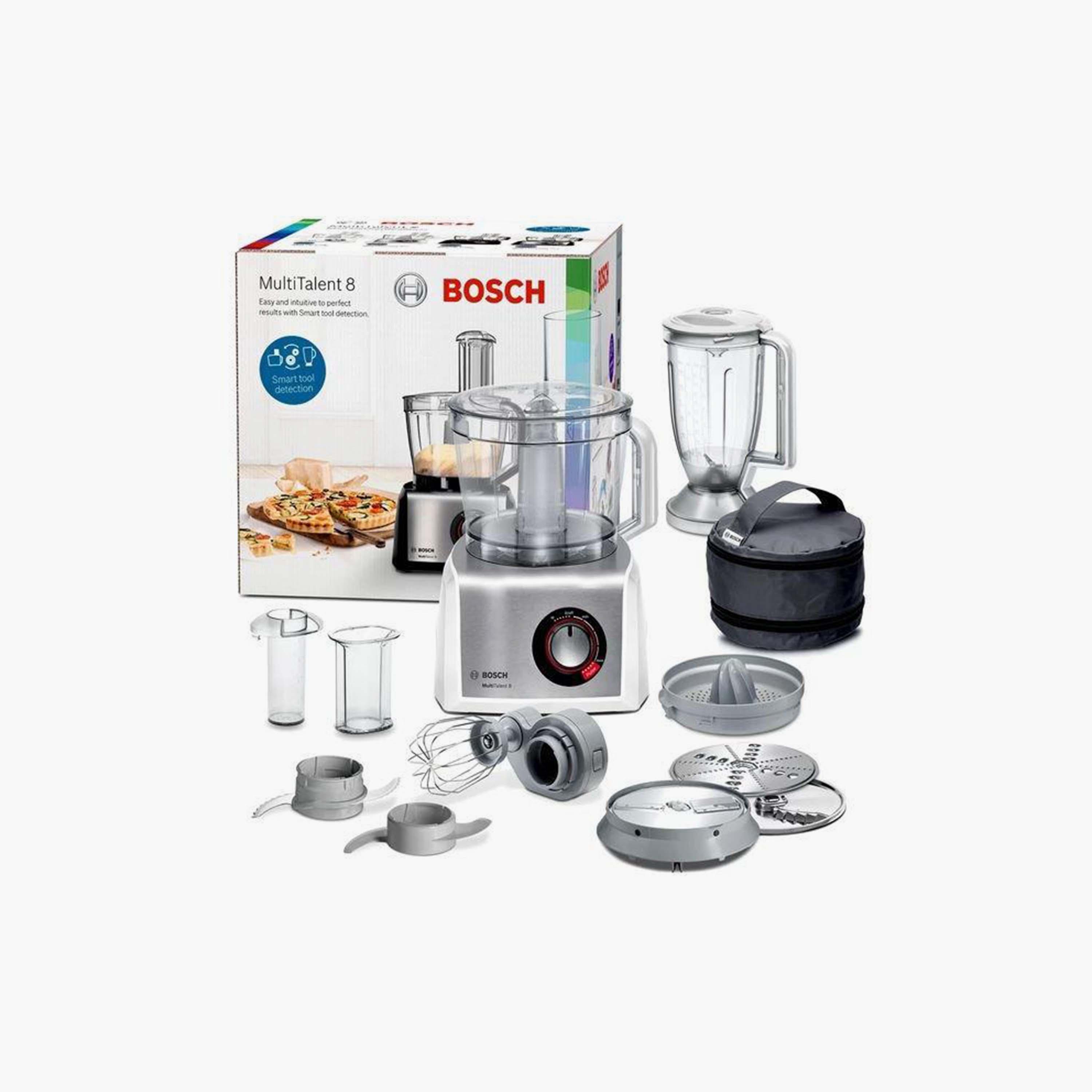 محضر طعام من بوش مع 1200 واط بلون أبيض مع ستانلس ستيل | MC812S734G-household-appliances-kitchenappliances-foodprocessors-image-2