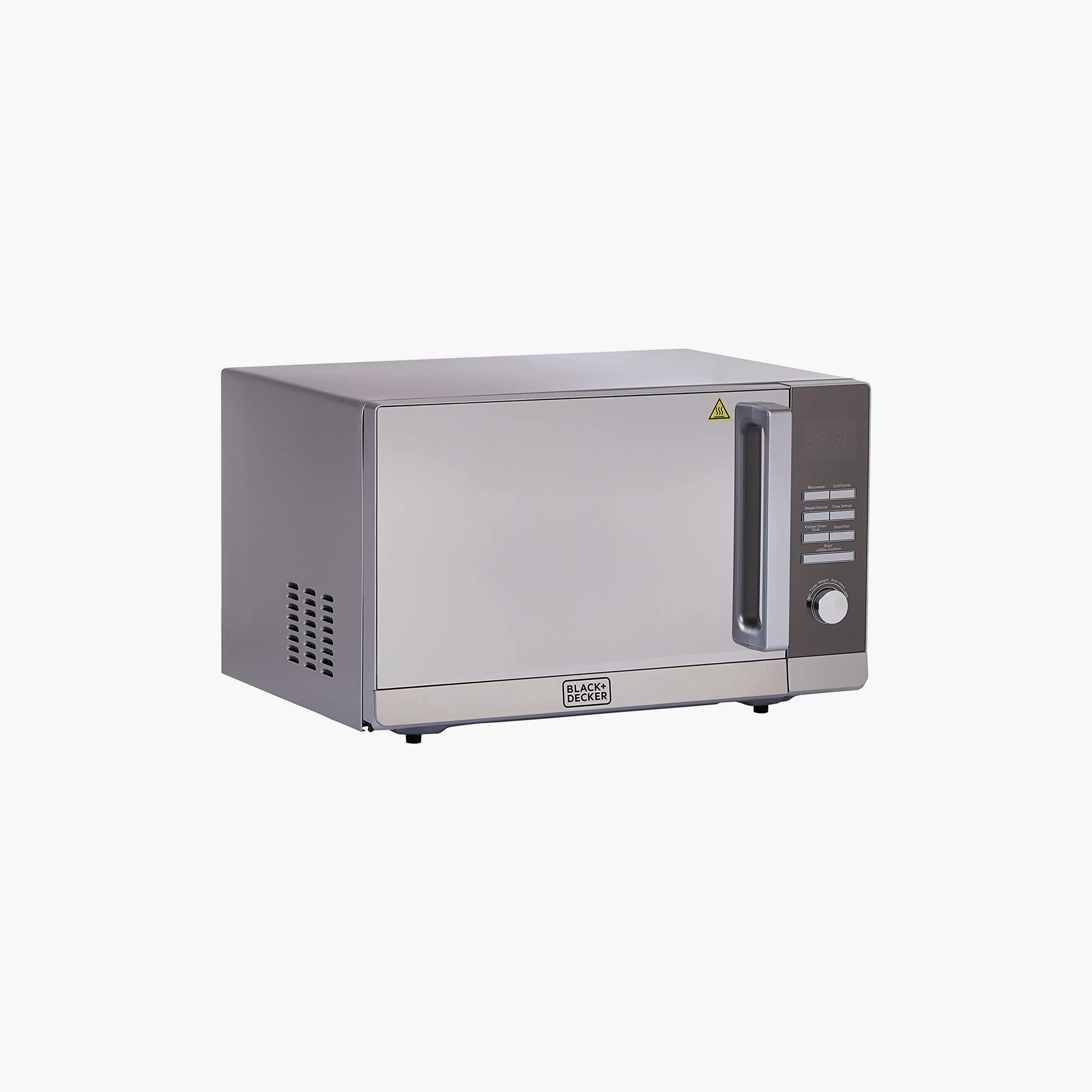 BLACK+DECKER 30L-900W Digital Microwave with Grill | MZ30PGSS-B5-household-appliances-kitchenappliances-microwavesandovens-image-1