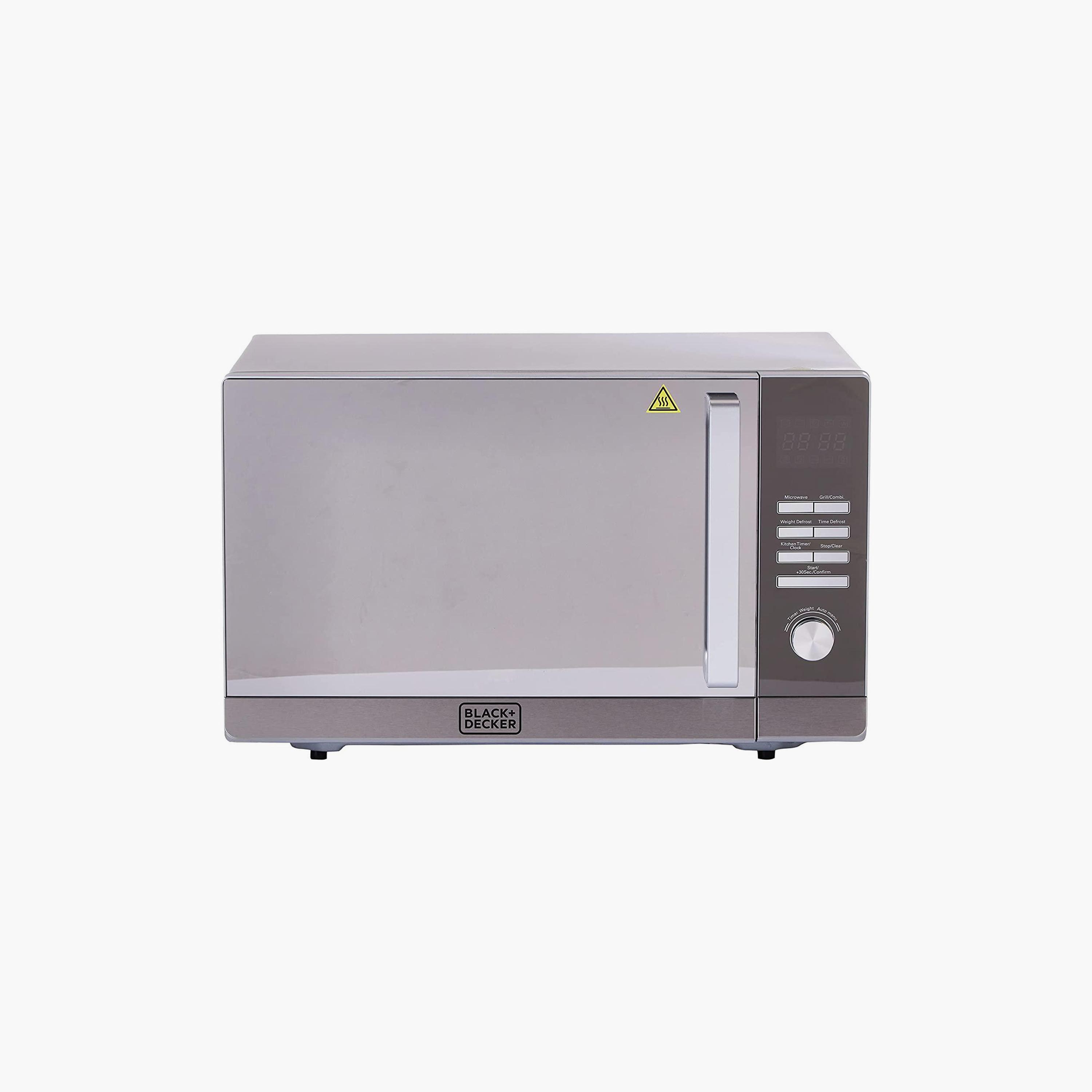 ميكروويف بلاك اند ديكر 30 لتر۔900 وات رقمي مع شواية | MZ30PGSS-B5-household-appliances-kitchenappliances-microwavesandovens-image-2