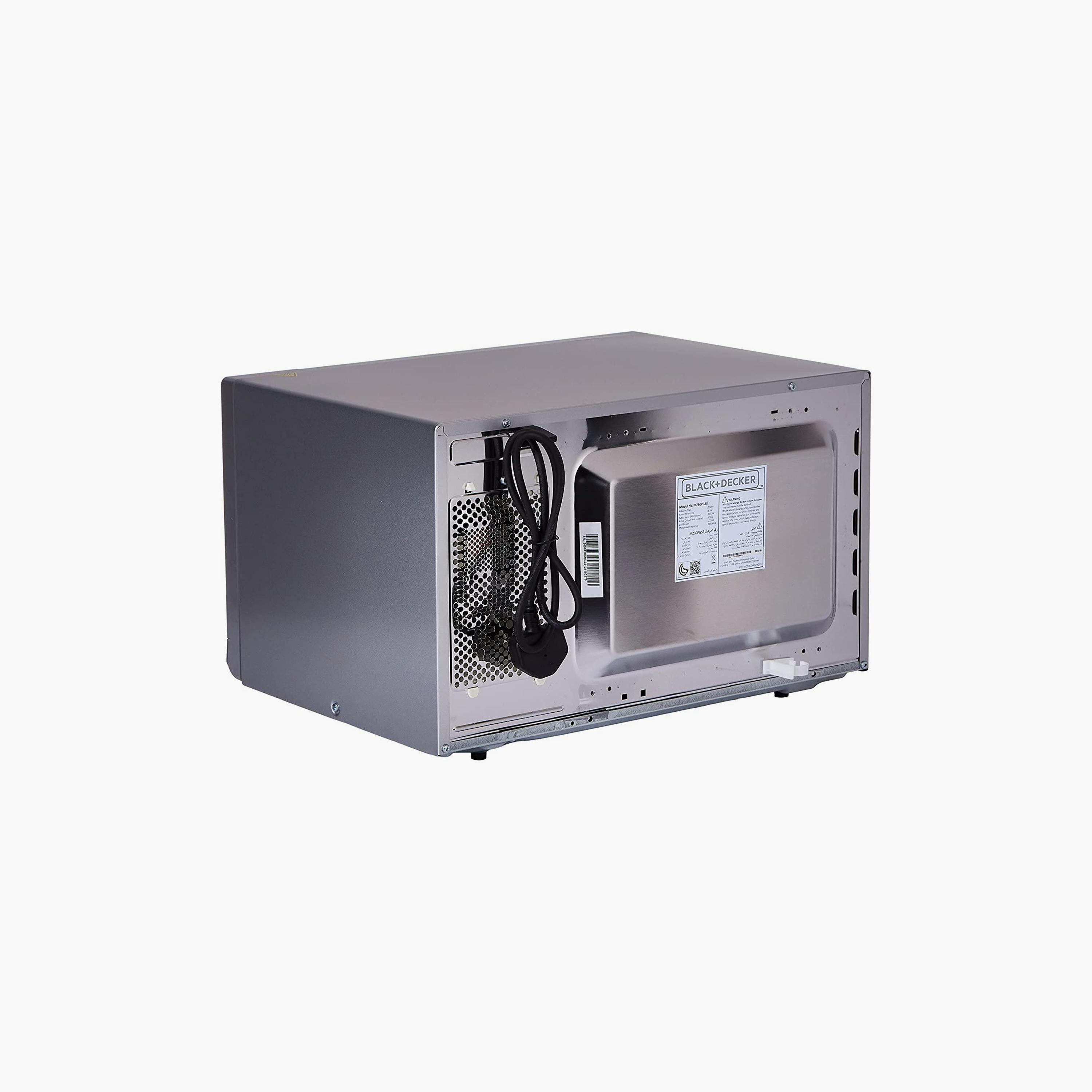 ميكروويف بلاك اند ديكر 30 لتر۔900 وات رقمي مع شواية | MZ30PGSS-B5-household-appliances-kitchenappliances-microwavesandovens-image-4