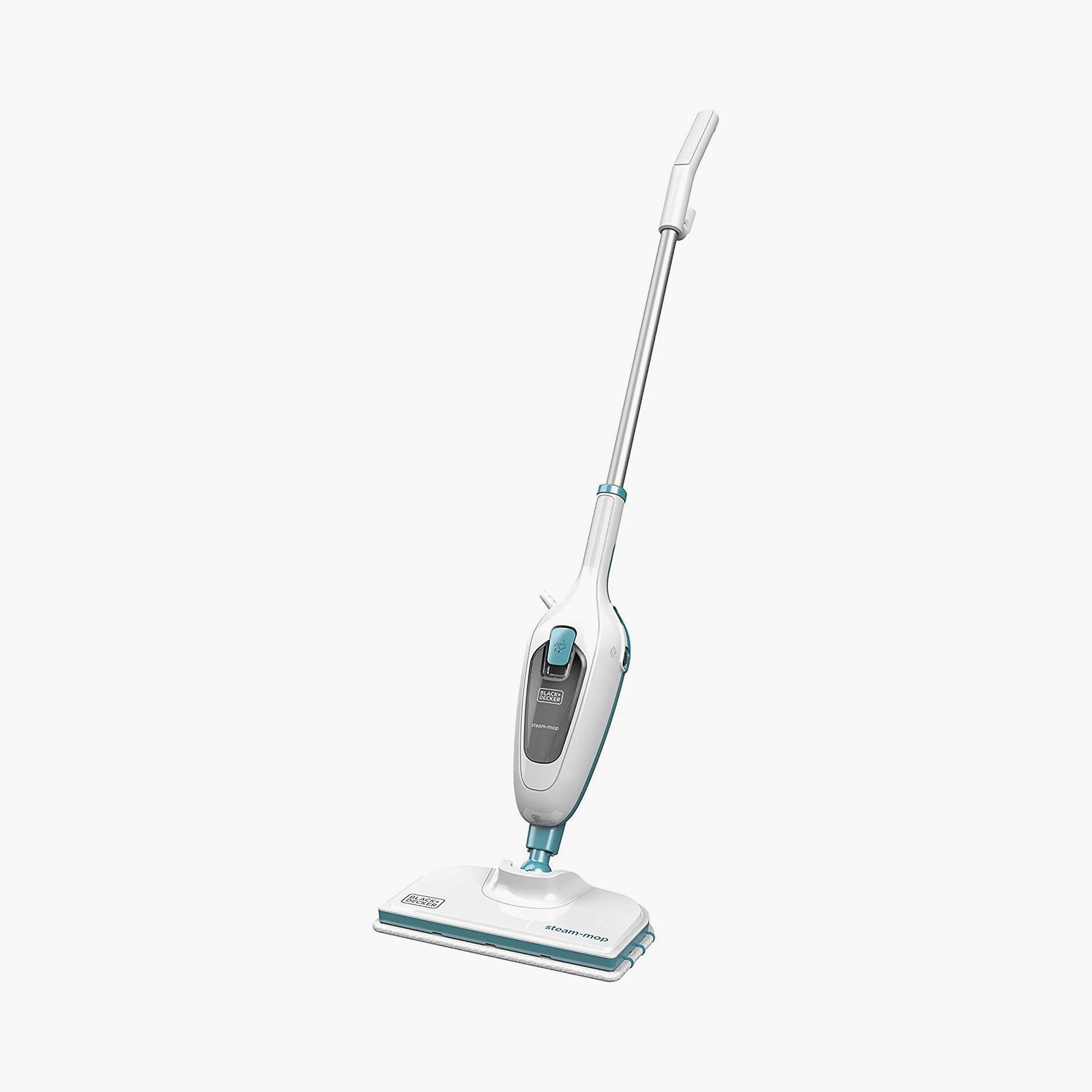 BLACK+DECKER 1300W Steam Mop White | FSM13E1-B5-household-appliances-homeappliances-vacuumcleaners-image-1