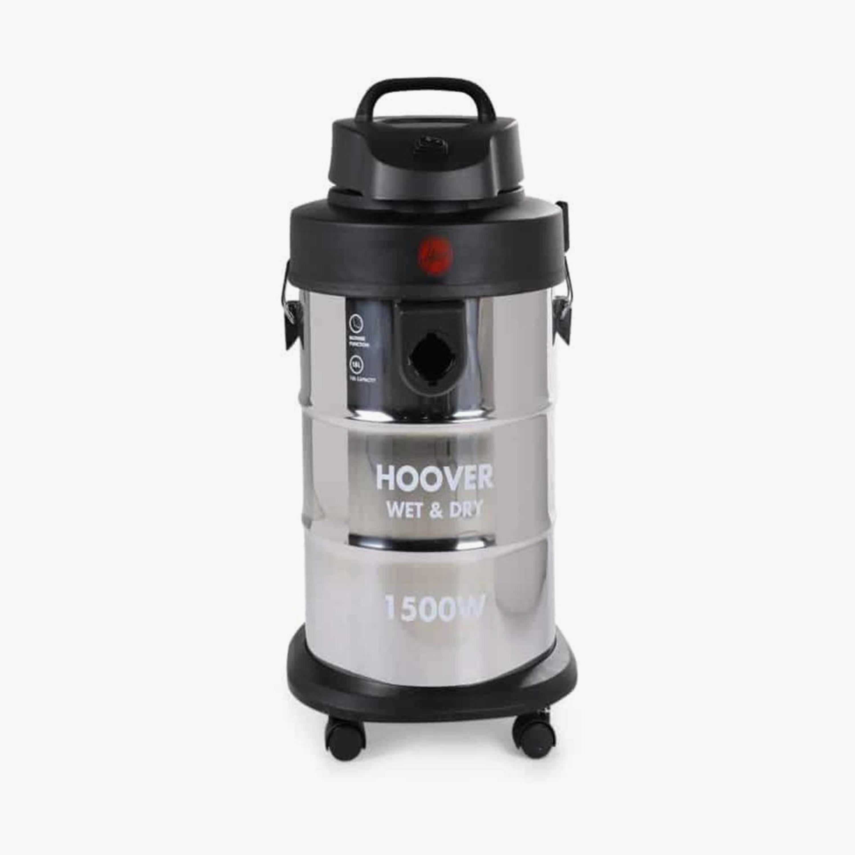 Hoover 18 Liters Wet and Dry Vacuum Cleaner Silver | HDW1-ME-household-appliances-homeappliances-vacuumcleaners-image-2