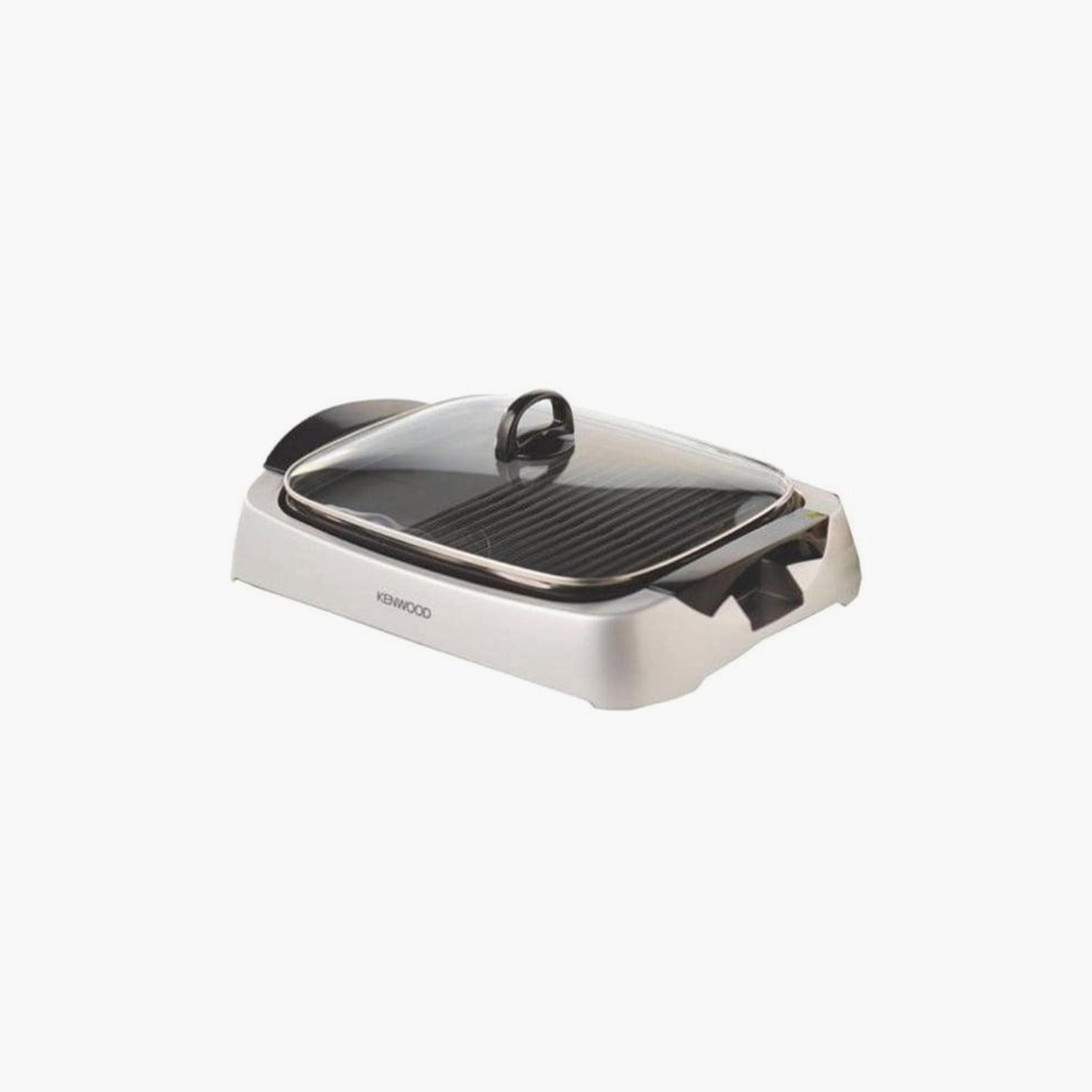 Kenwood Contact Grill Silver | HG266-household-appliances-kitchenappliances-otherkitchenappliances-image-1