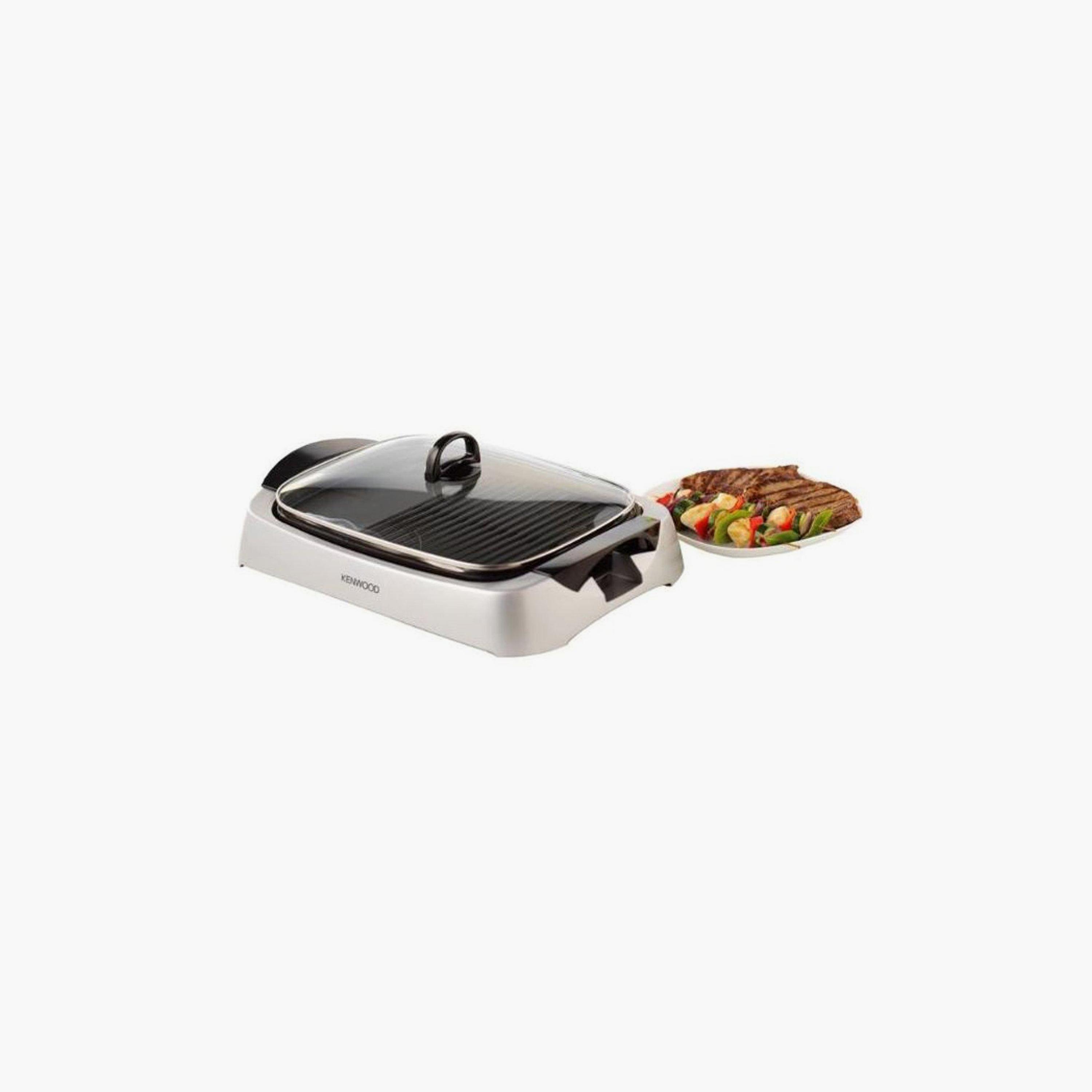 Kenwood Contact Grill Silver | HG266-household-appliances-kitchenappliances-otherkitchenappliances-image-2