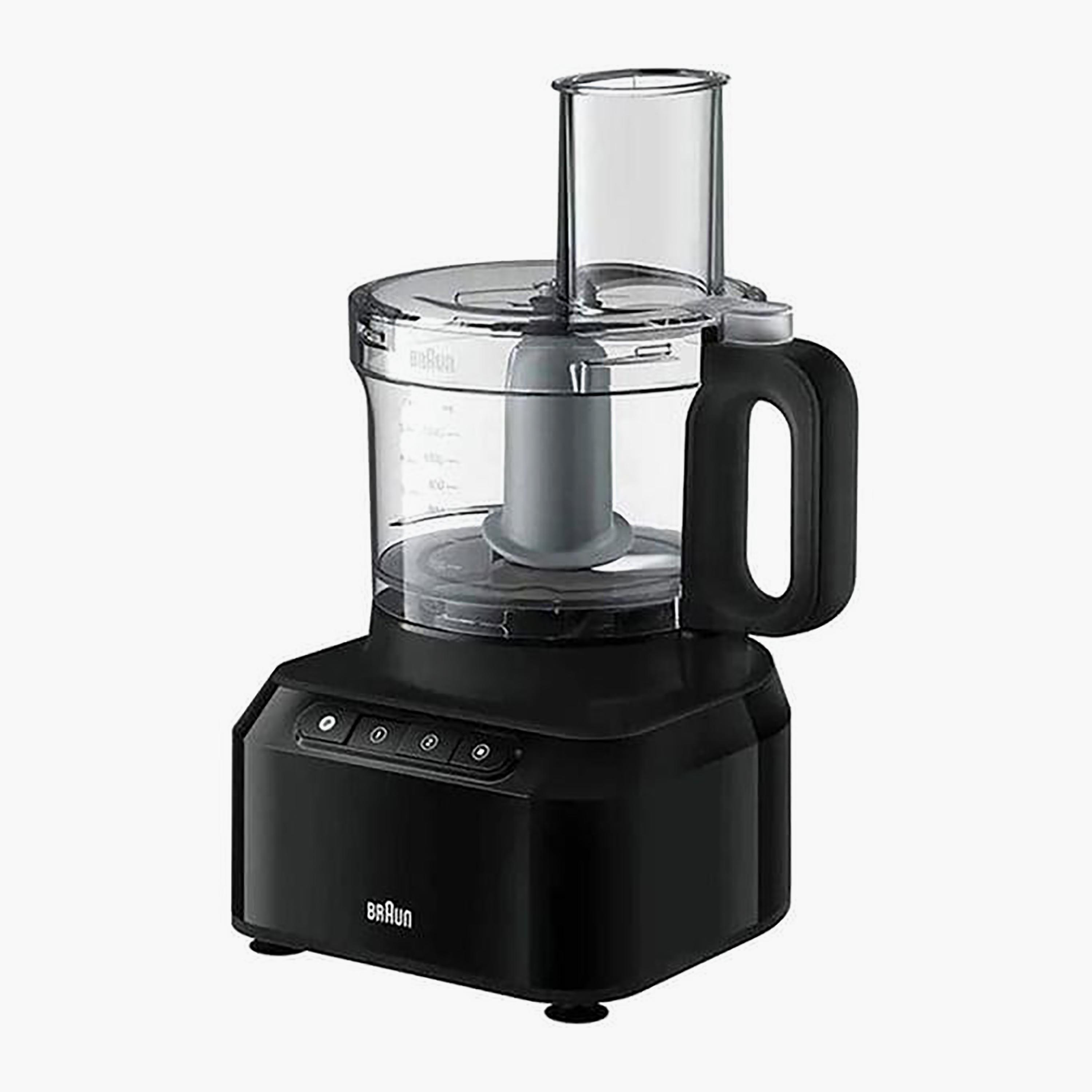 محضر طعام من براون ذو بيوريس بلون أسود | FP3132-household-appliances-kitchenappliances-foodprocessors-image-2
