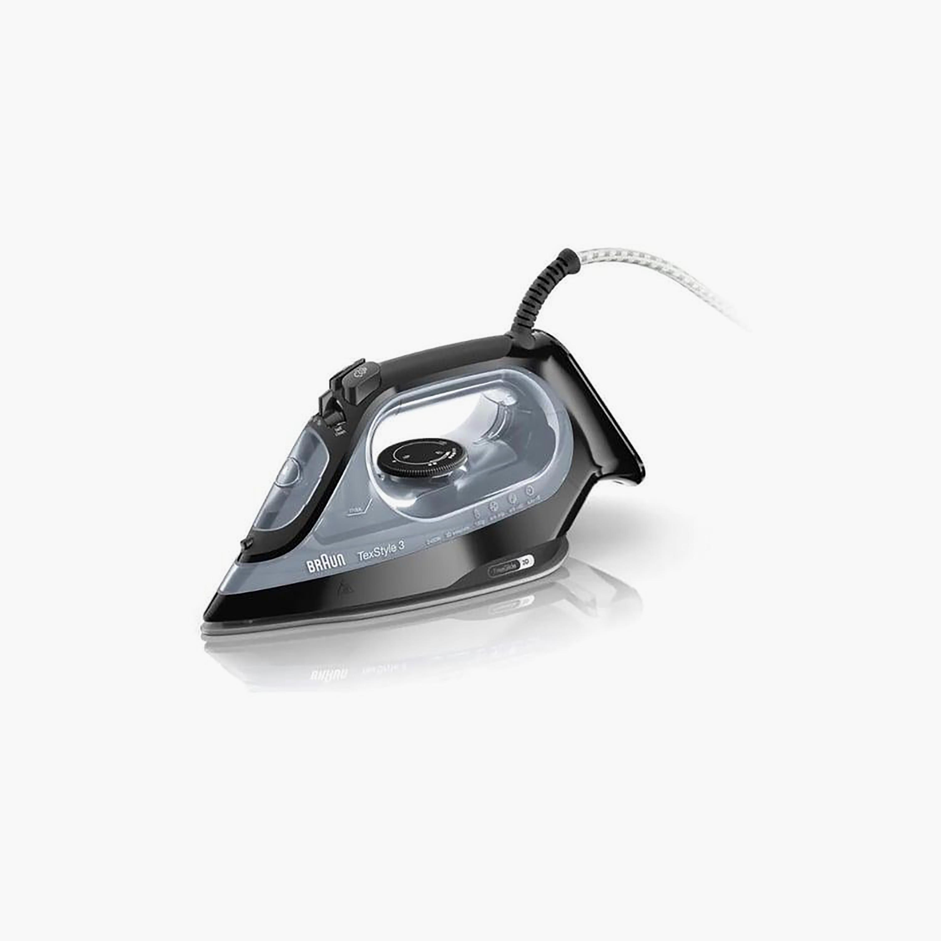 مكواة بخار ذات براون باللون الأسود | SI3055BK-household-appliances-homeappliances-ironandsteamers-image-1