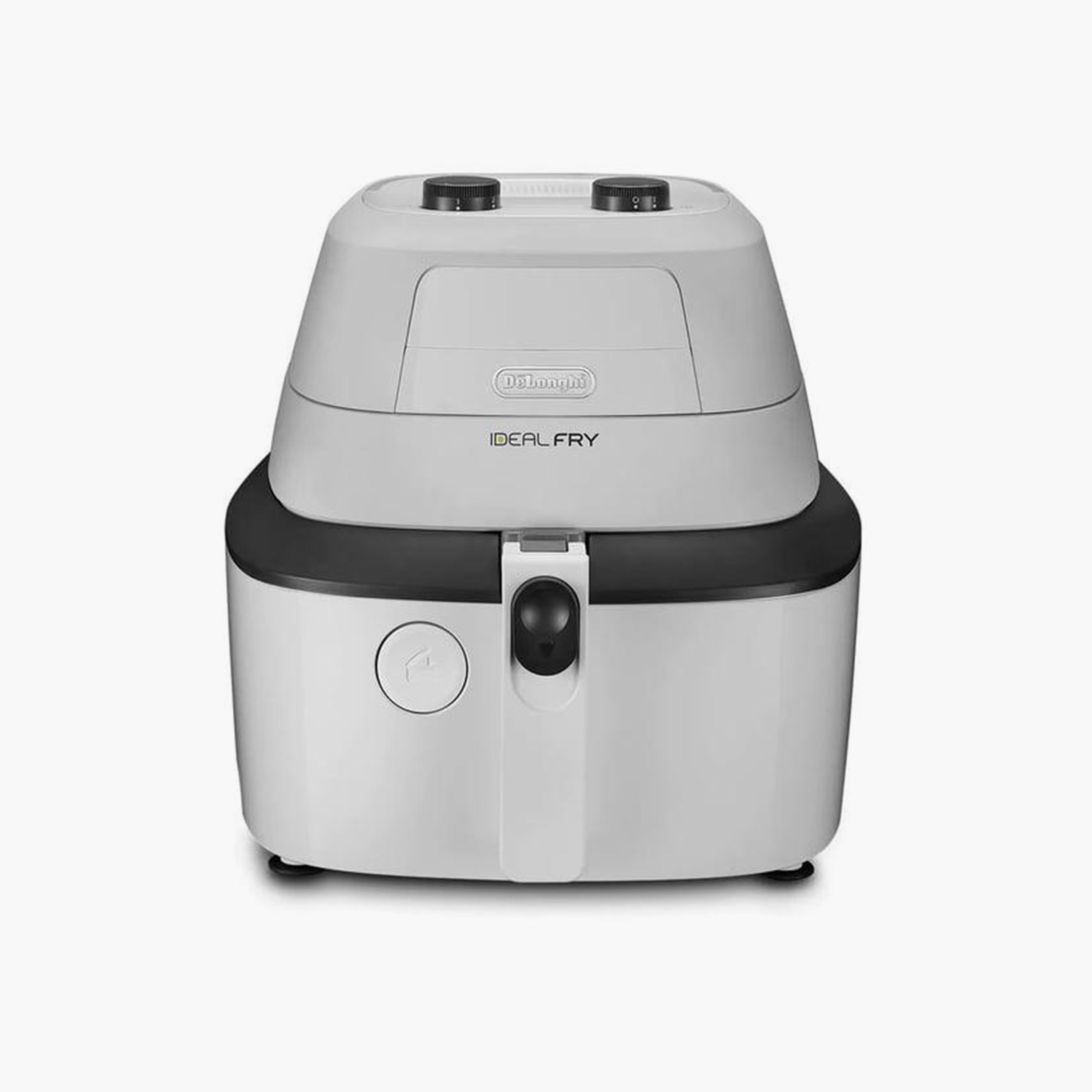 مقلاة هوائية مع 1400 واط بلون ابيض من ديلونجي | FH2101-household-appliances-kitchenappliances-foodprocessors-image-1