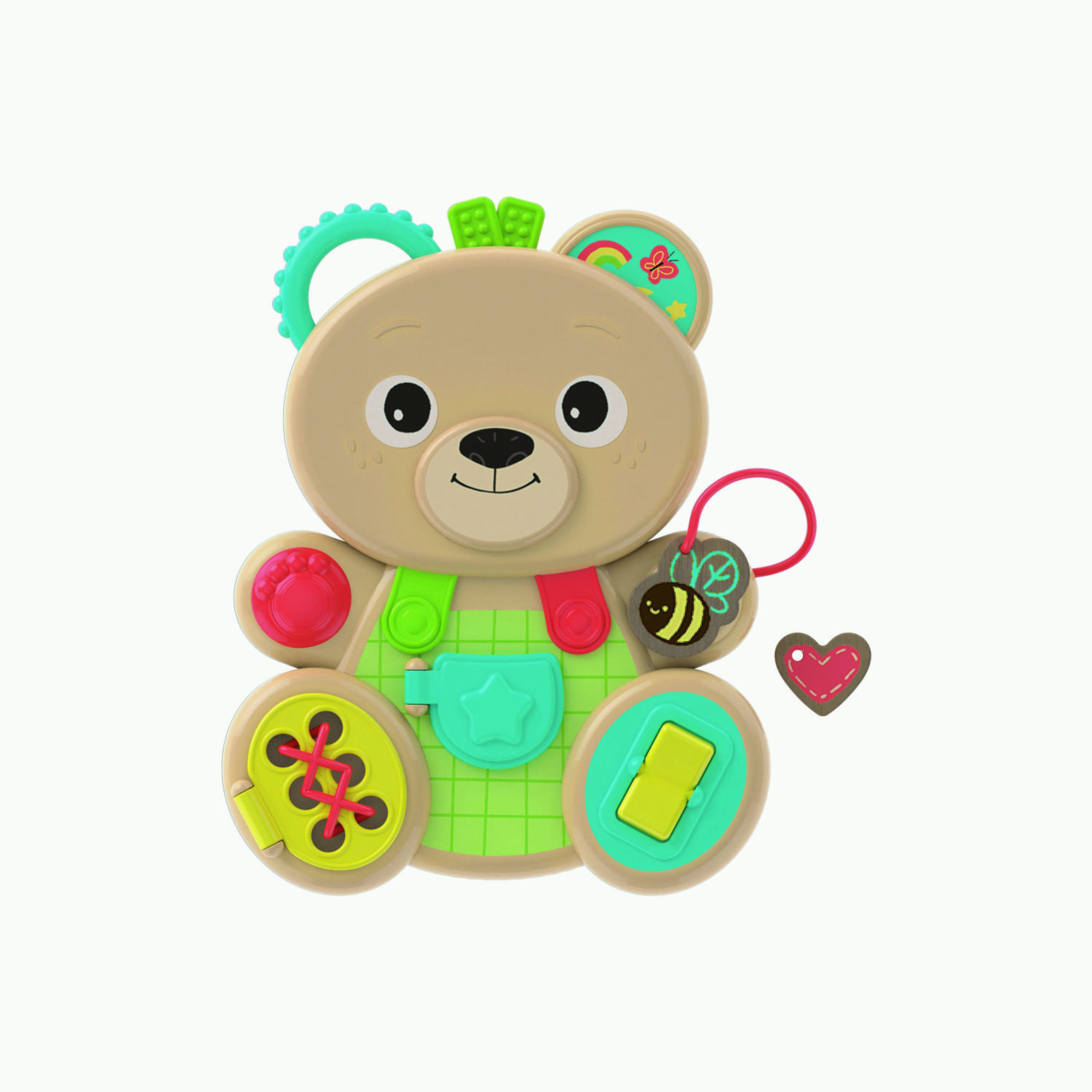 Clementoni Montessori Bear Busy Panel-toys-babyandtoddlertoys-learningtoys-image-1