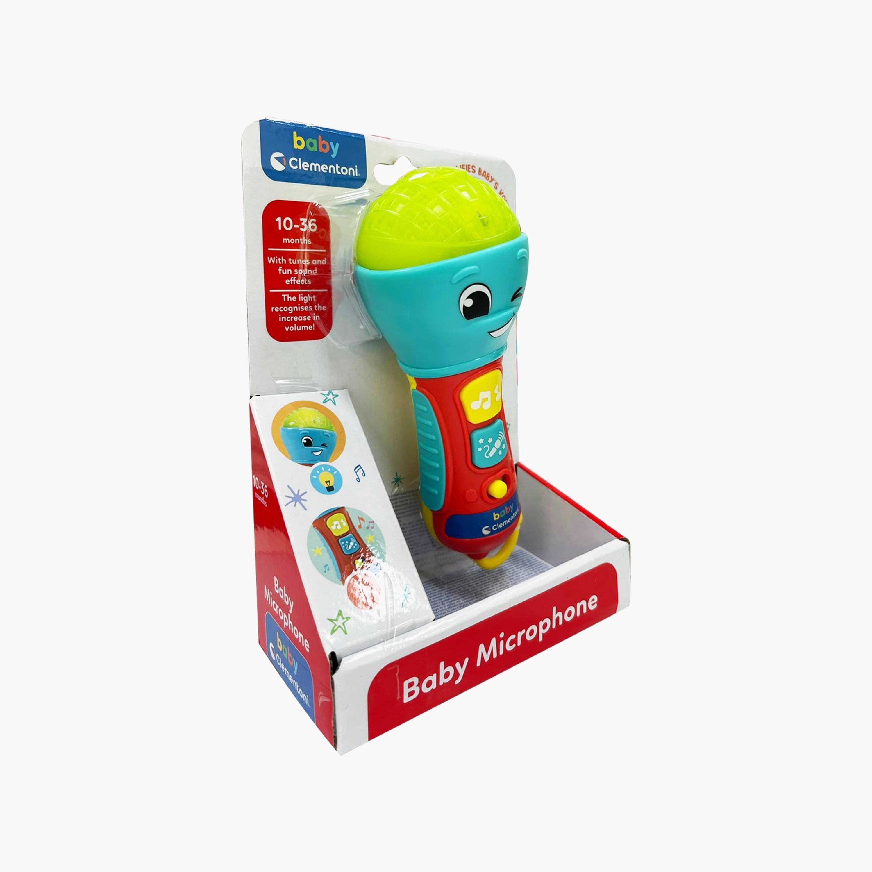 Buy Clementoni Baby Microphone (Battery Operated) Online | Babyshop UAE