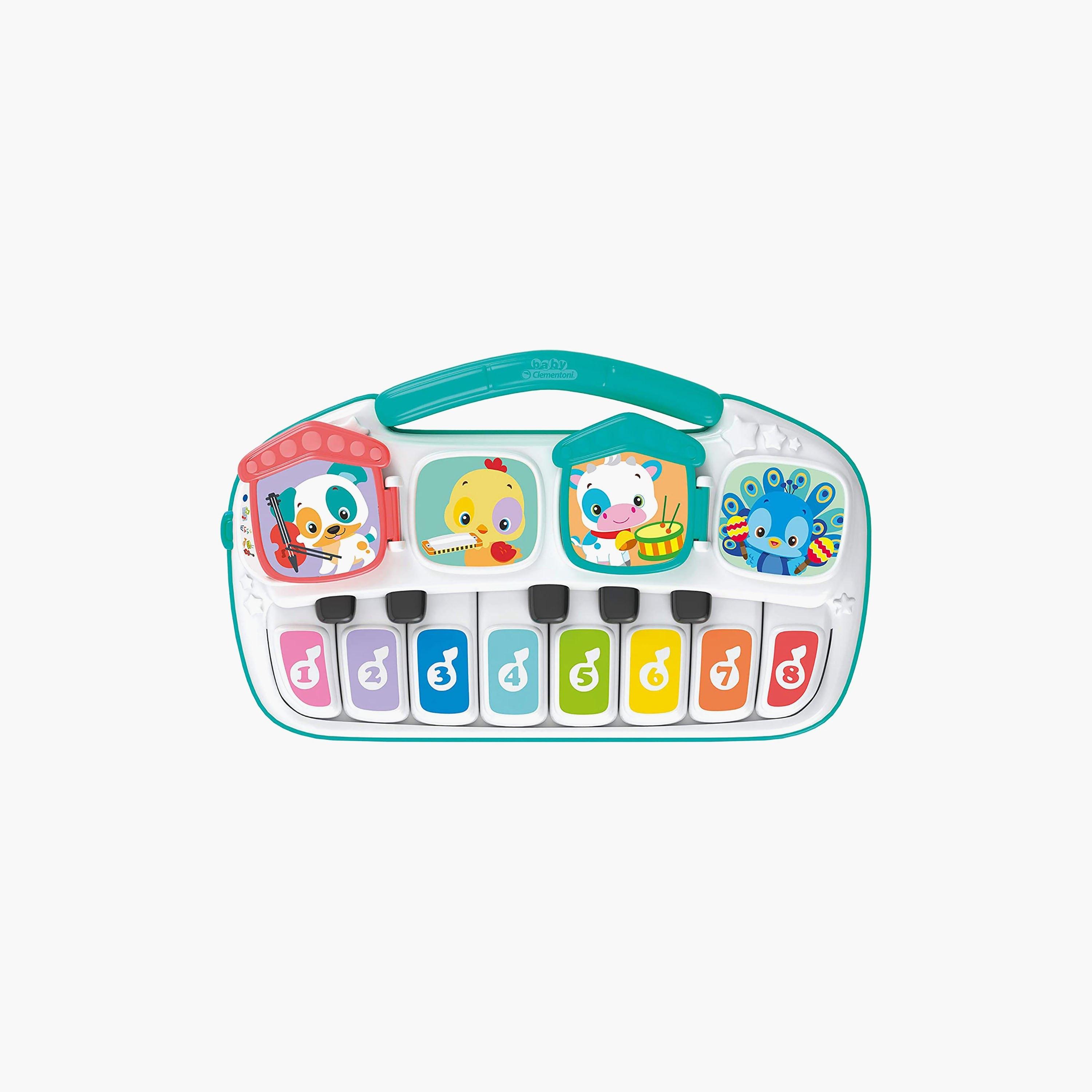 Clementoni Baby Animal Piano (Battery Operated)-toys-educational-musicaltoys-image-1